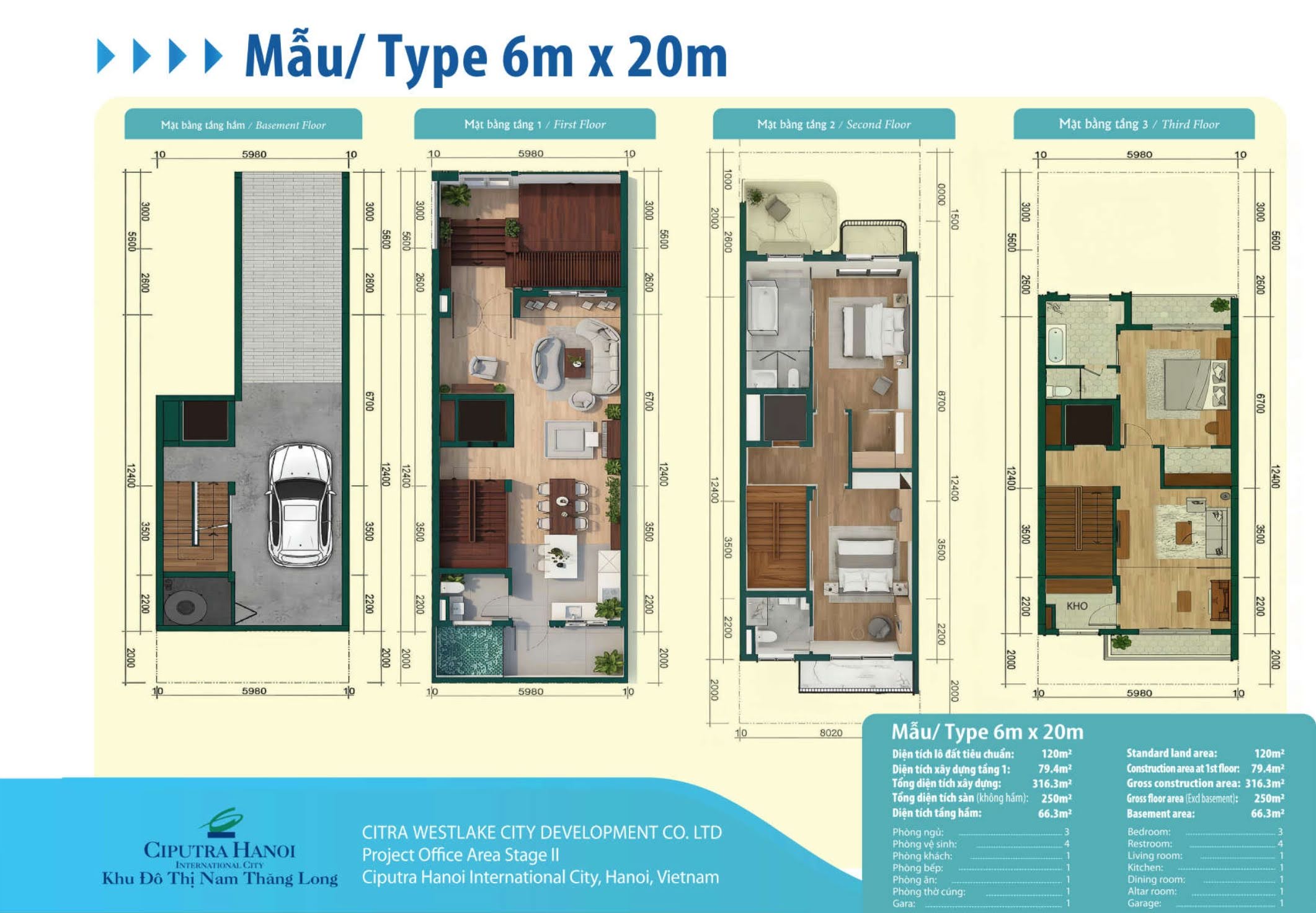 Bán LK 120m² Ciputra có tầng hầm, gần khu Bộ ban ngành Tây Hồ Tây - 51.8 tỷ 5