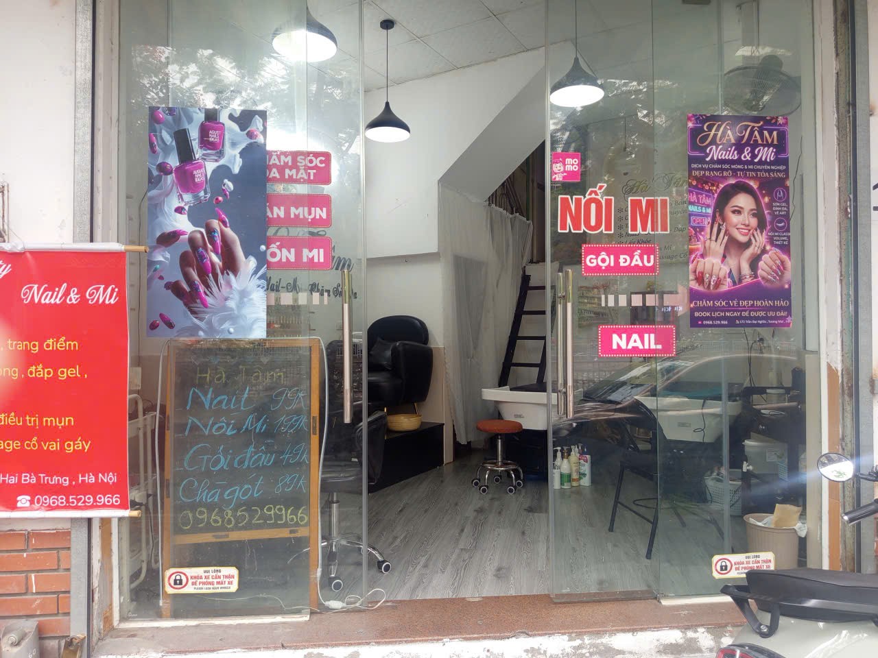 SANG NHƯỢNG CỬA HÀNG SPA, NAIL, MI, GỘI TẠI  MẶT PHỐ TRẦN ĐẠI NGHĨA 3