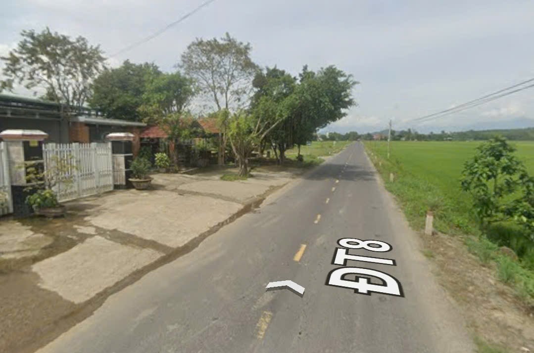 Bán lô đất ruộng Diên Lâm mặt tiền đường Tỉnh Lộ 8 gần nhà thờ Đồng Dài 8