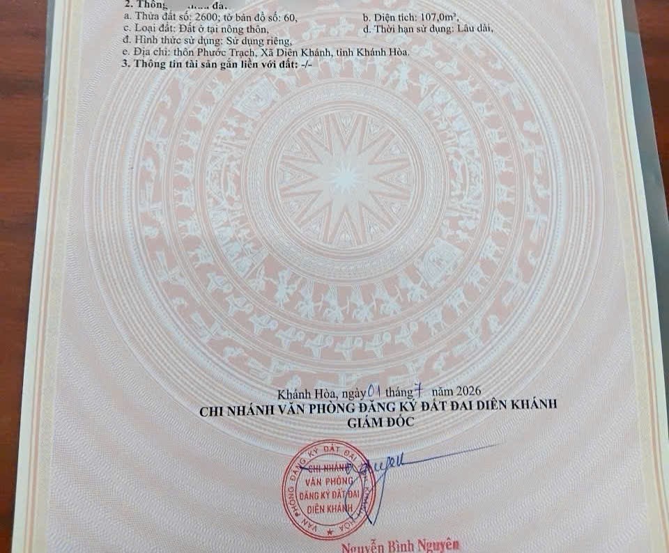 Bán đất Diên Toàn thôn Phước Trạch full thổ đường thông gần Võ Nguyên Giáp 8