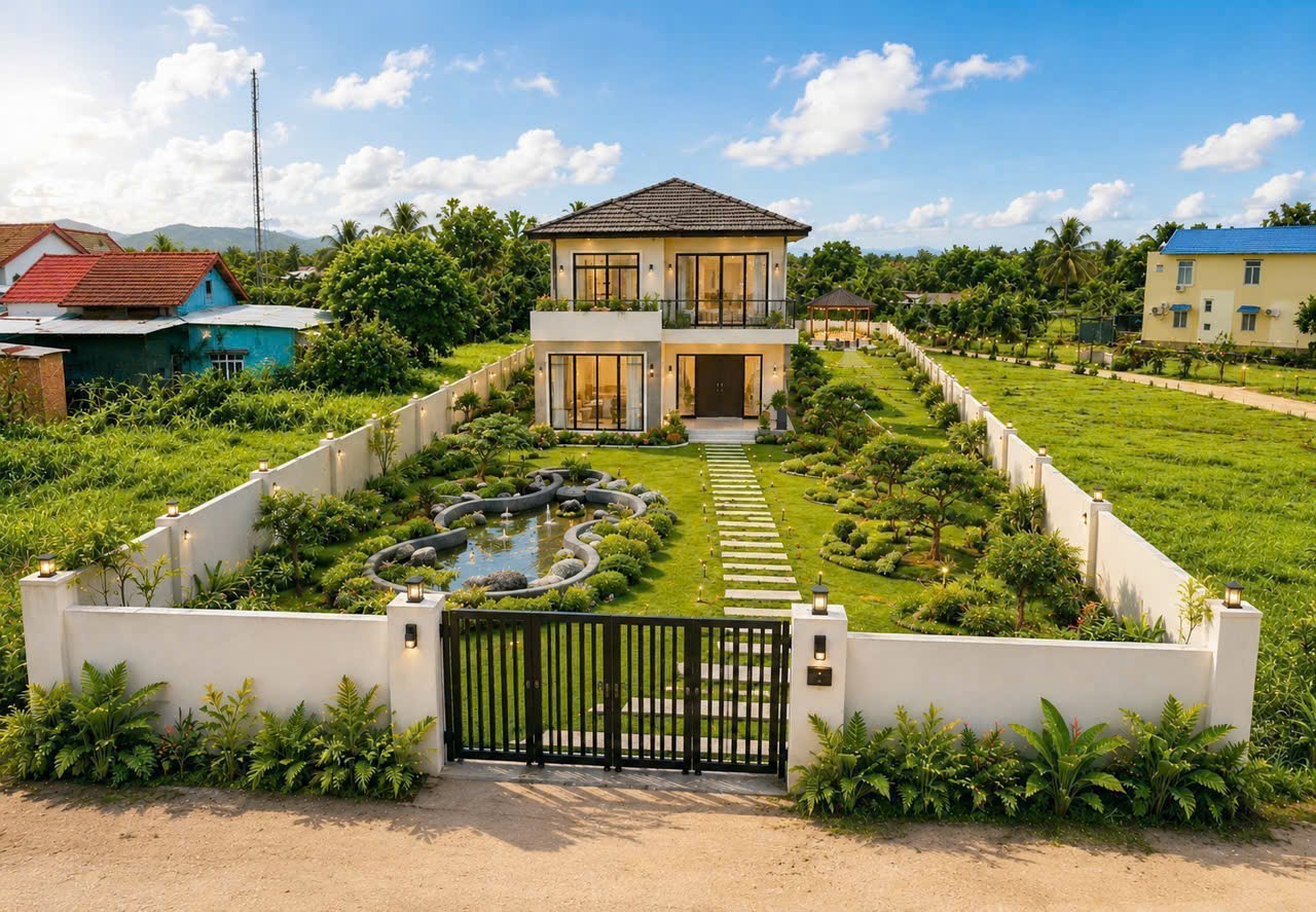 Bán đất Diên Phước full thổ cư giá rẻ rộng rãi xây nhà vườn - mặt tiền đường Thành Hồ 8 12