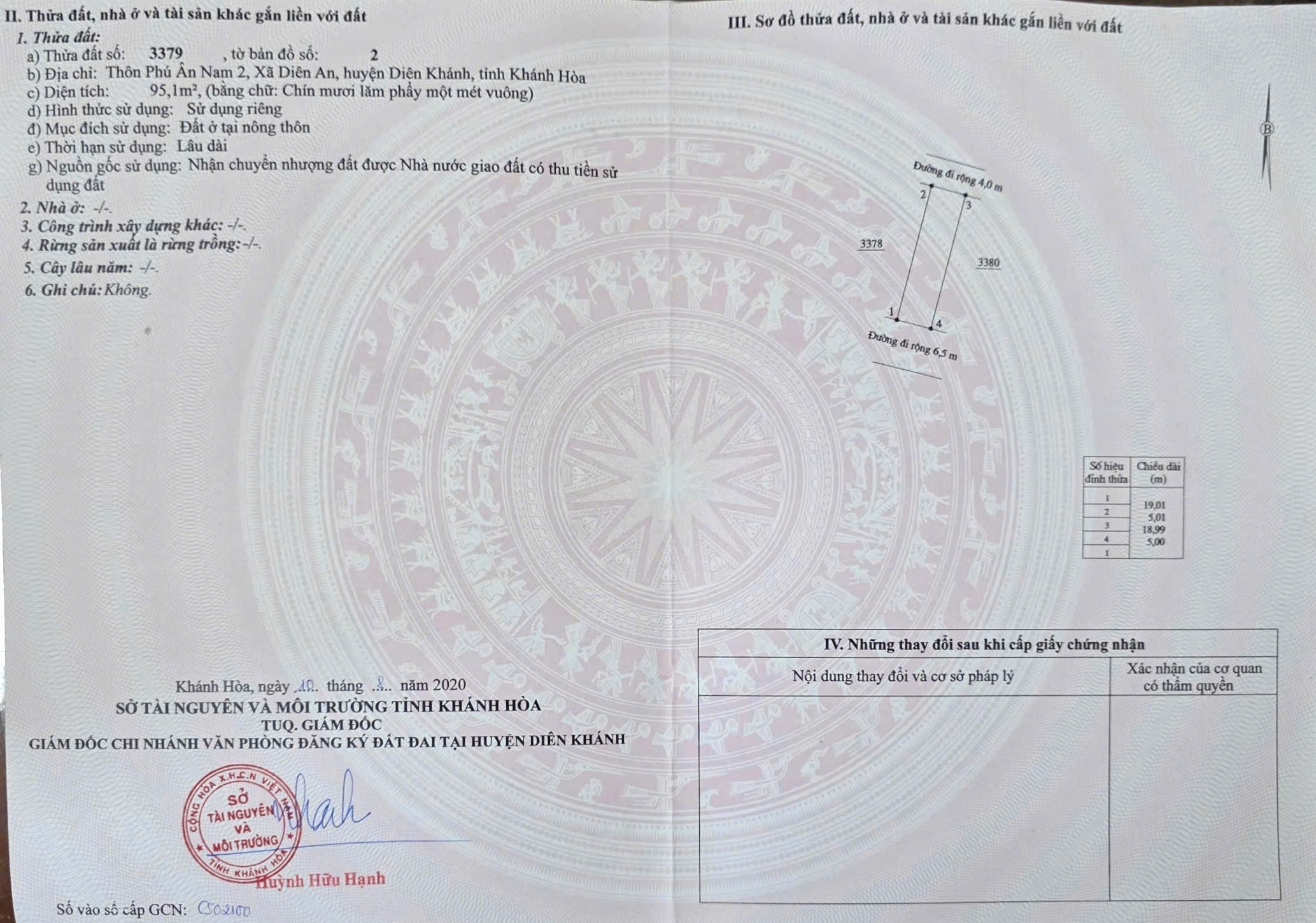 Bán đất Diên An đường thông ở giữa kết nối đường Thông Tin và Lầu Ông Huyện cách 23/10 chỉ 300m 10