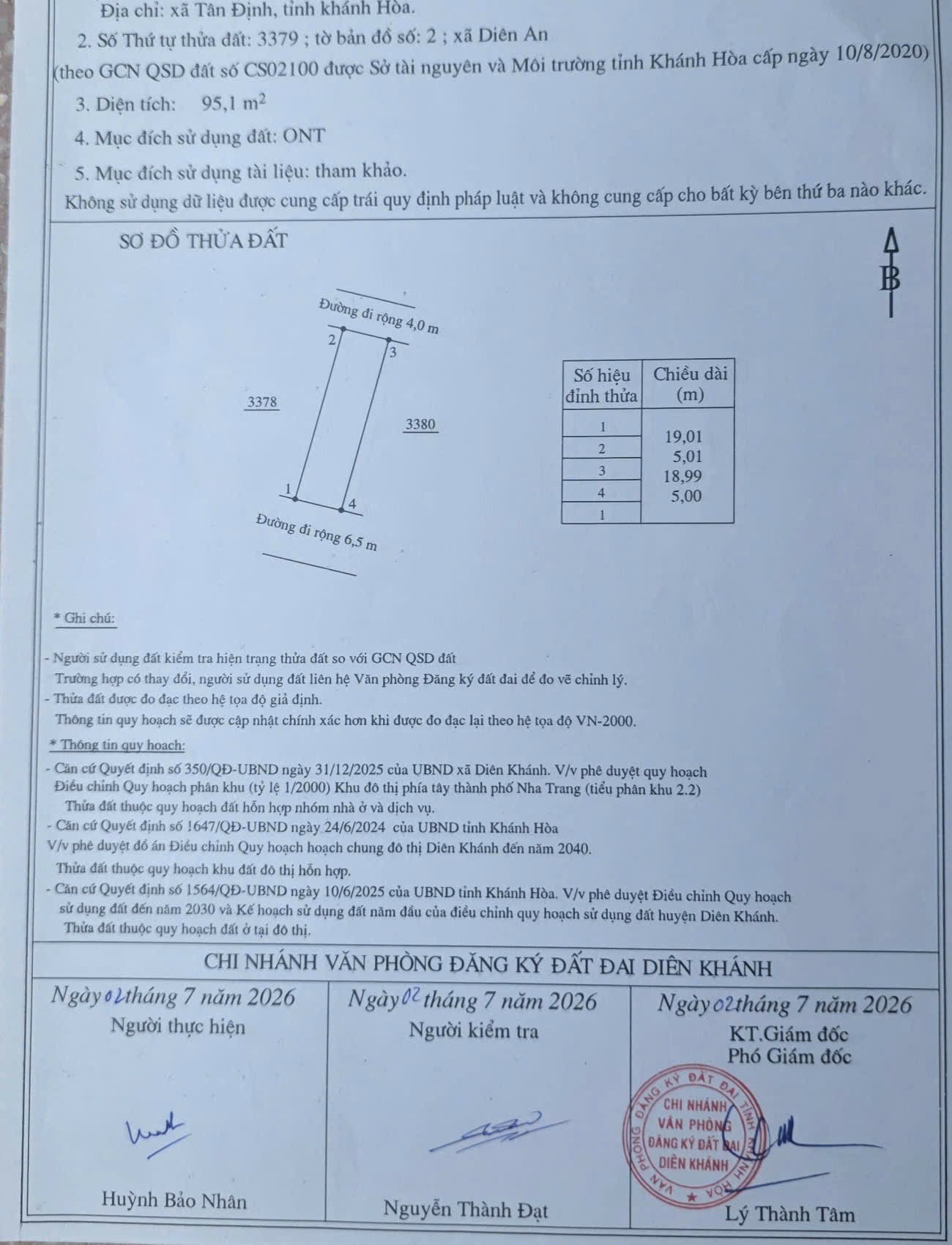 Bán đất Diên An đường thông ở giữa kết nối đường Thông Tin và Lầu Ông Huyện cách 23/10 chỉ 300m 11