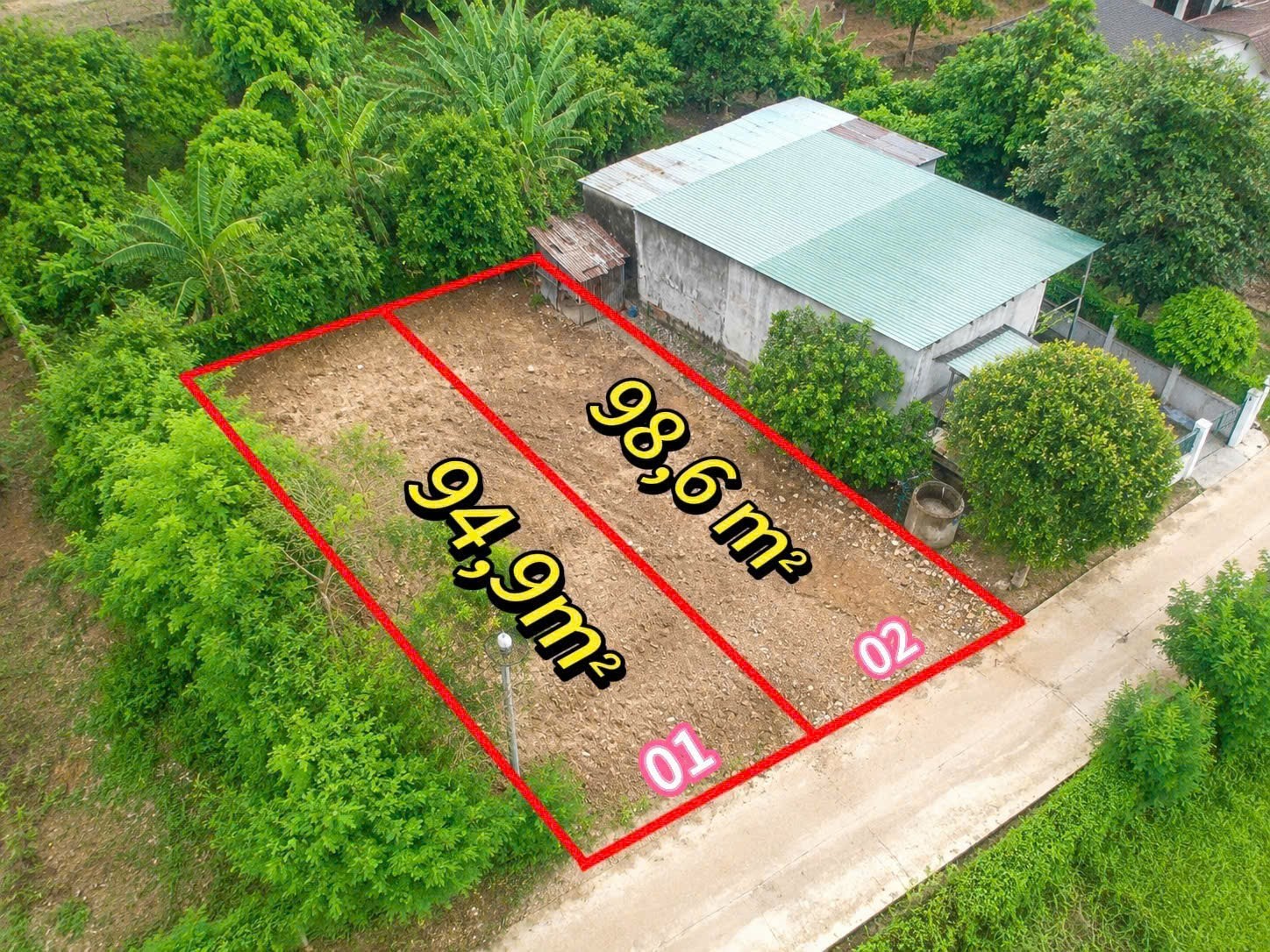Bán đất Diên Đồng giá rẻ ngay trung tâm dân cư thôn Đồng Trăn 1 đường thông 6