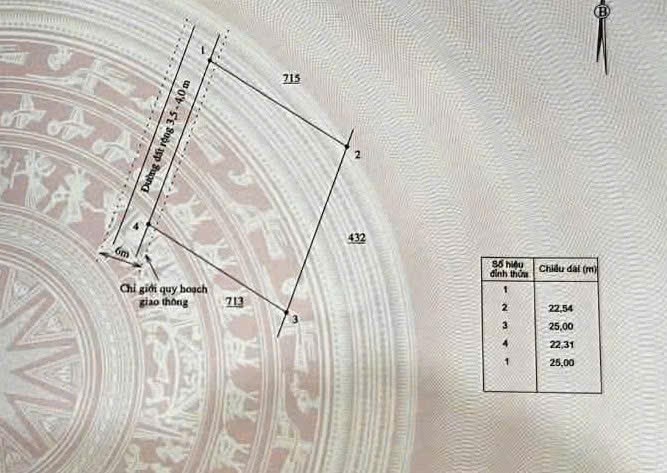 Bán đất Diên Lâm giá rẻ sát bên Hương Lộ 39 - tặng vườn chôm chôm cổ thụ 8