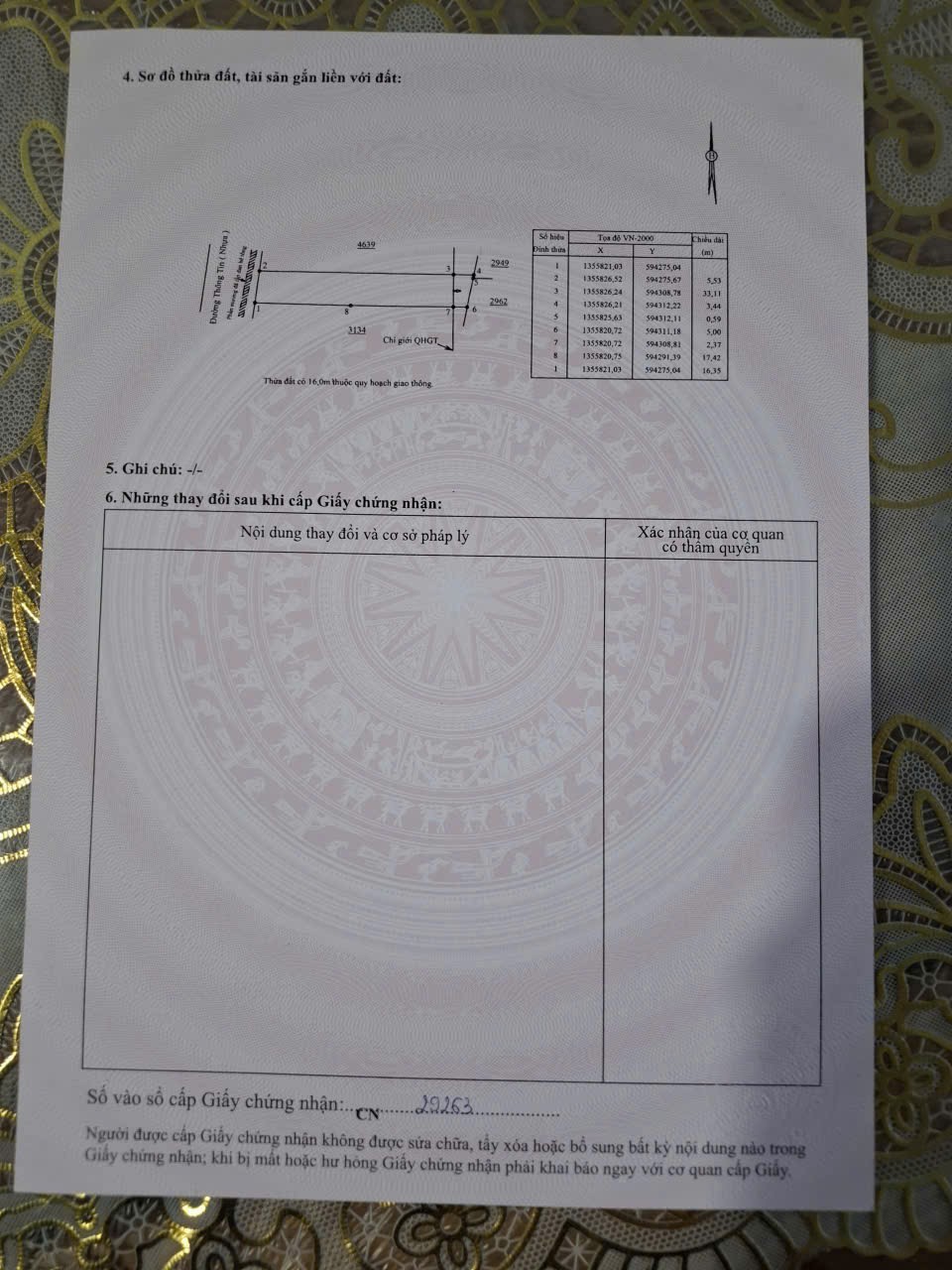 Bán đất Diên An mặt tiền đường Thông Tin cạnh 23/10 dân cư đông đúc 8