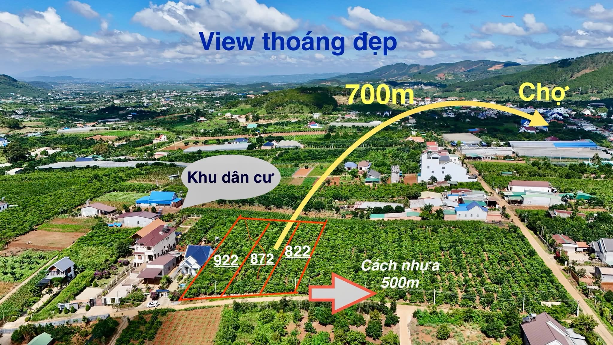 Cần bán Đất đường Tỉnh lộ 725, Xã Gia Lâm, Diện tích 872m², Giá 2.5 Tỷ