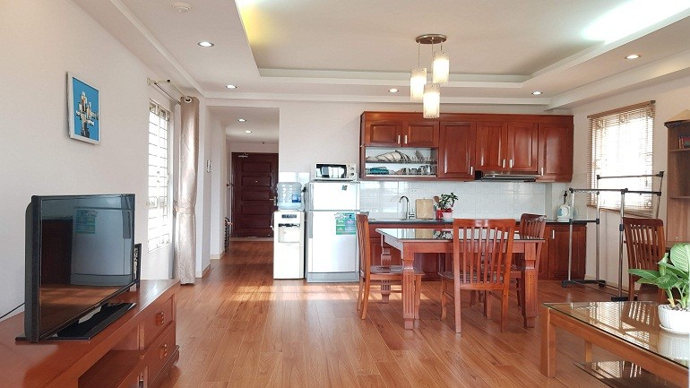 Cho thuê Căn hộ chung cư đường Phó Đức Chính, Phường Trúc Bạch, Diện tích 60m², Giá 11 Triệu 6