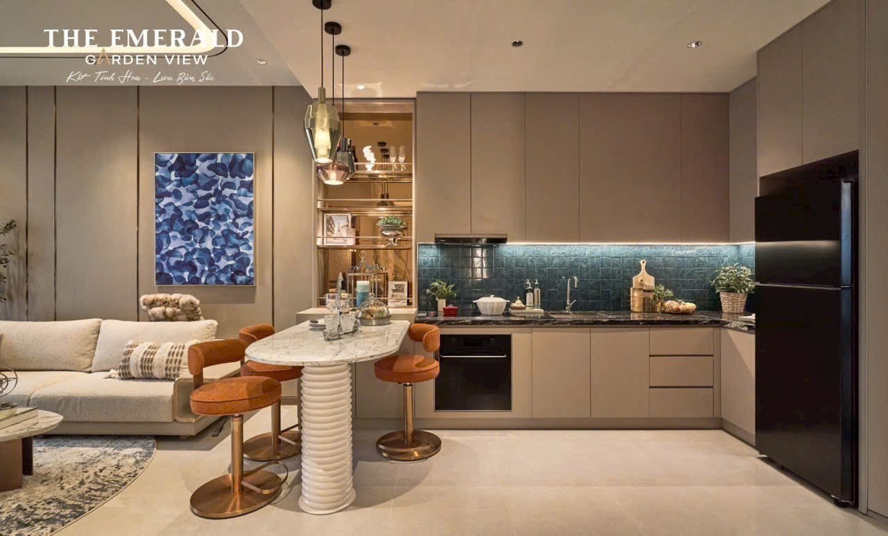 Chỉ cần 239tr( 15%) sở hữu ngay căn hộ resot TP HCM The EmErald Garden View Thuận An.