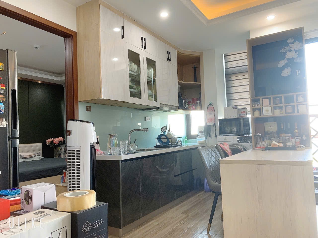 Cho thuê Căn Chung cư mini 1N,1K Full đồ cực VIP, Ngõ rộng View toàn mặt hồ Tây. Chỉ 12tr 8