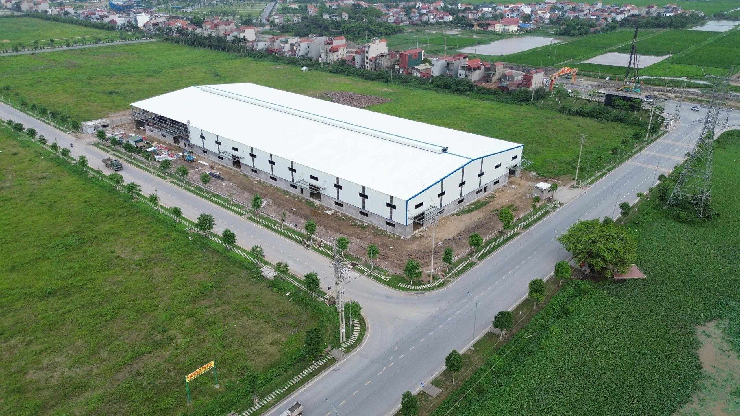 Cho thuê Kho - Nhà xưởng dự án Khu công nghiệp Đồng Văn . Diện tích 10000m², Giá 120.000đ/m2