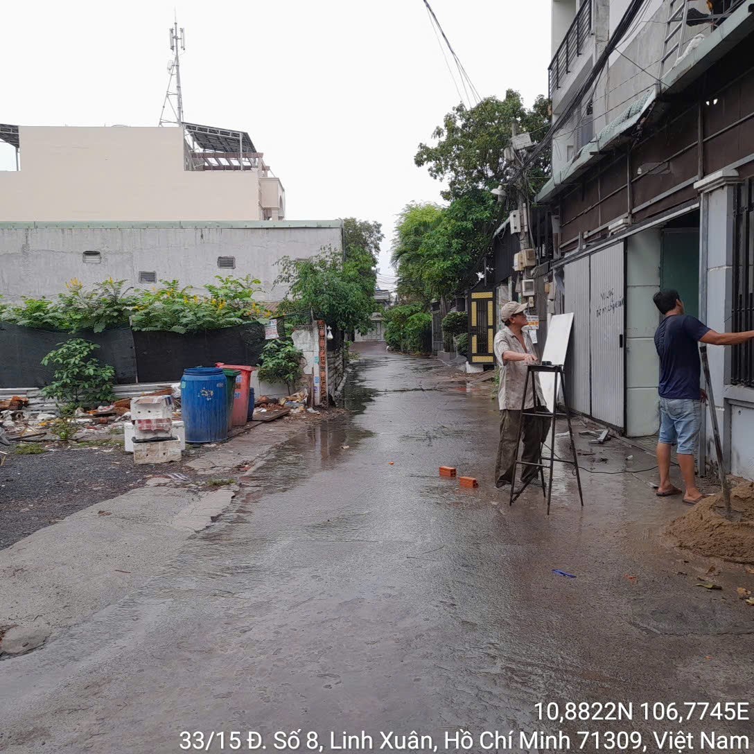 Chính chủ Bán đất hẻm số 33 đường số 8, P. Linh Xuân, Quận Thủ Đức (nay là phường Linh Xuân), HCM,