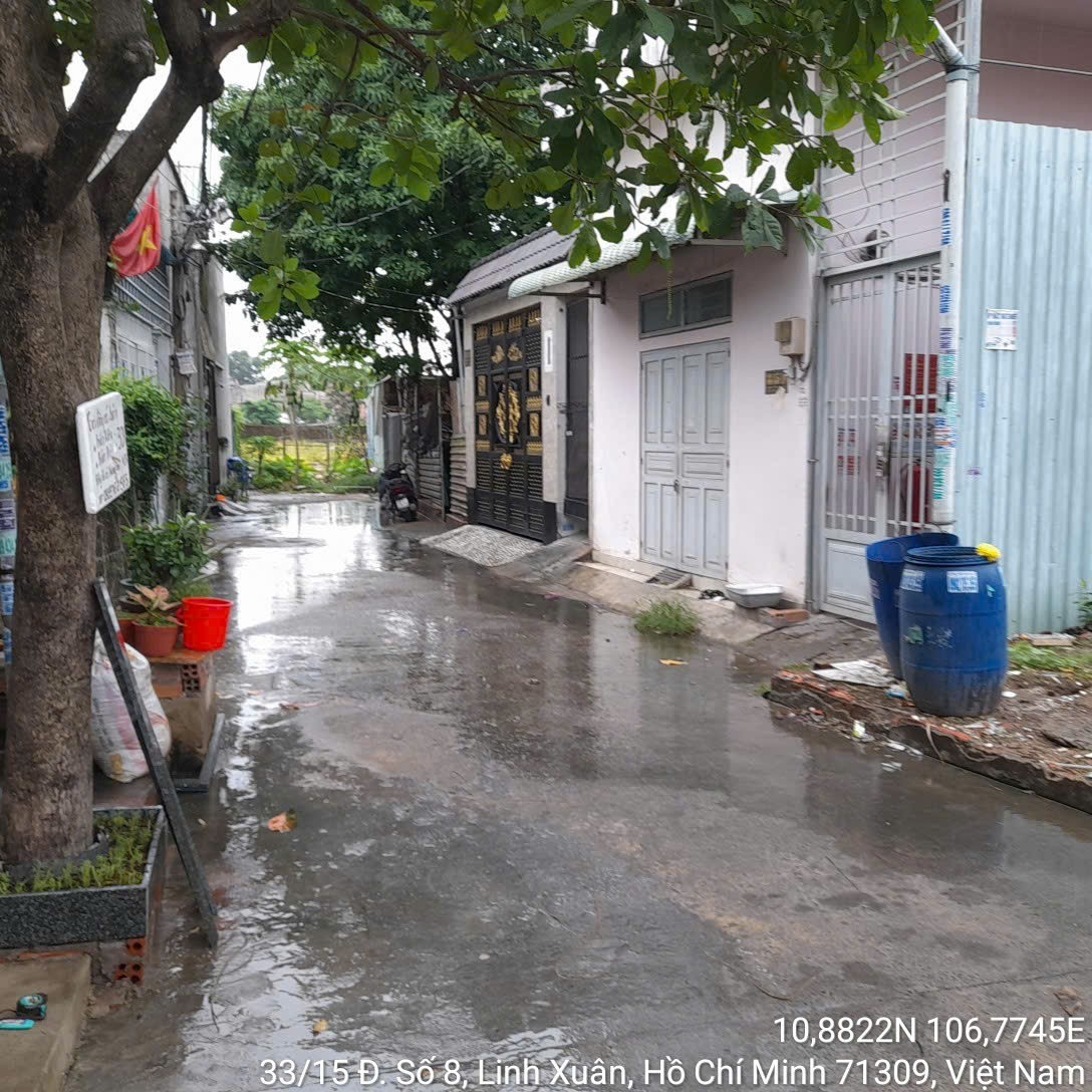 Chính chủ Bán đất hẻm số 33 đường số 8, P. Linh Xuân, Quận Thủ Đức (nay là phường Linh Xuân), HCM, 2