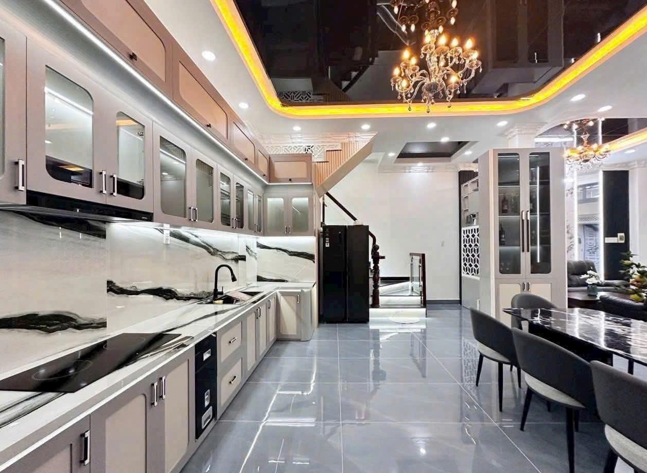 NHÀ GÓC 2 MẶT TIỀN, HẺM XE HƠI HUỲNH TẤN PHÁT, 7.5X12M, 8.45 TỶ, FULL NỘI THẤT 3