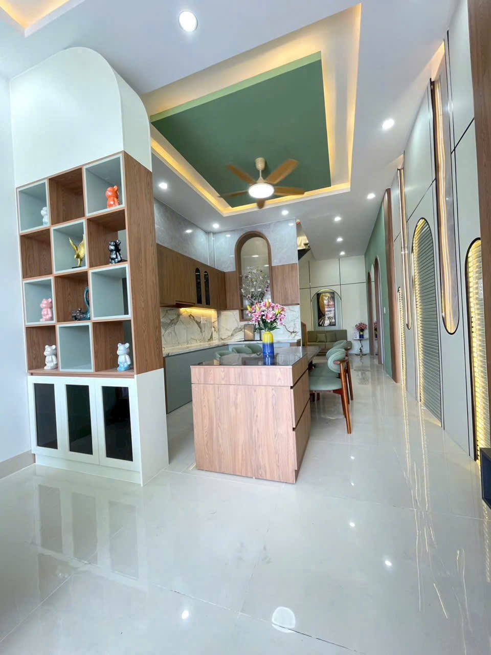 Bán nhà mới xây xã Phước Lý, Cần Giuộc dt 124m2 , 1 lầu, 3pn, 3wc giá 3,15 tỷ 5
