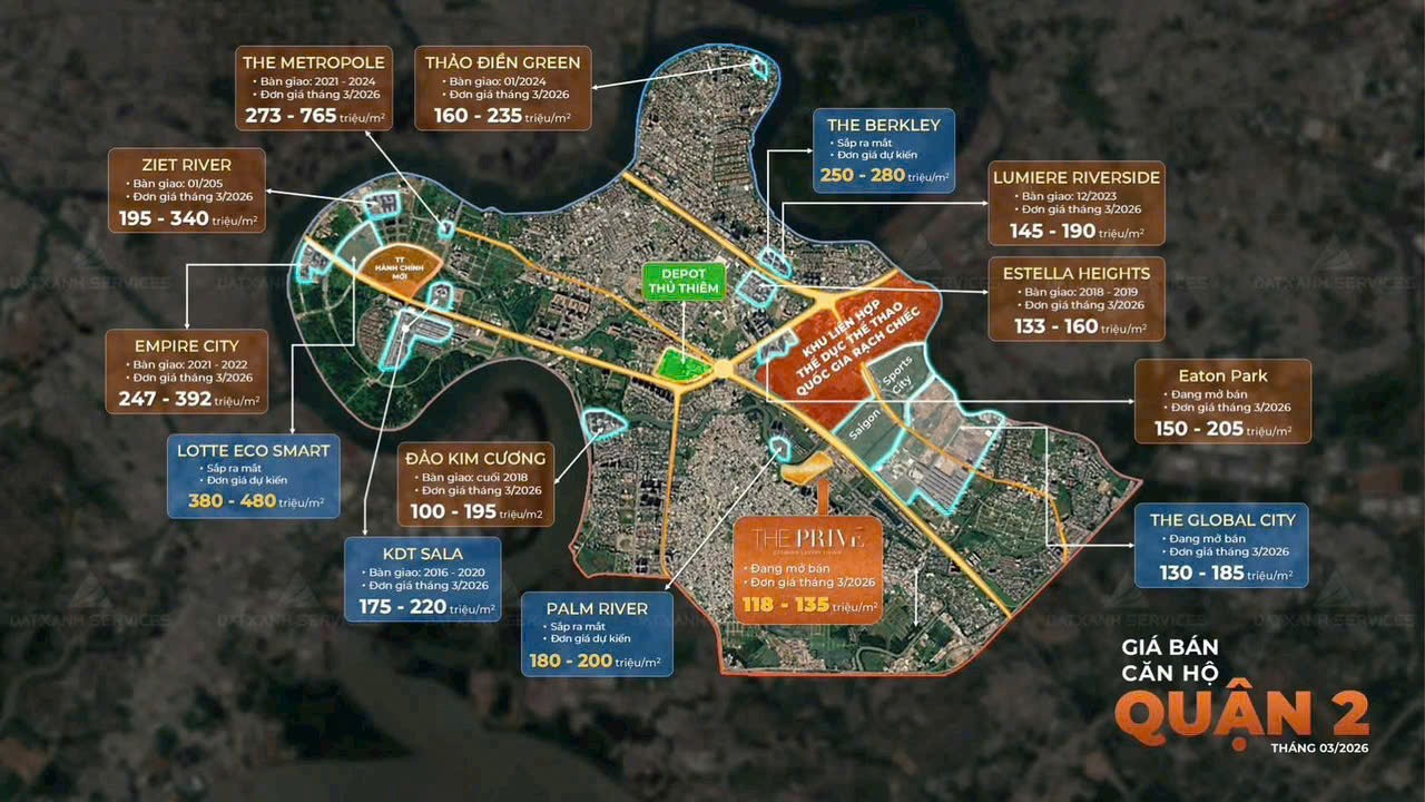 Cần bán Đất Quận 2, Hồ Chí Minh, Diện tích 351m², Giá 163 Triệu/m² 2