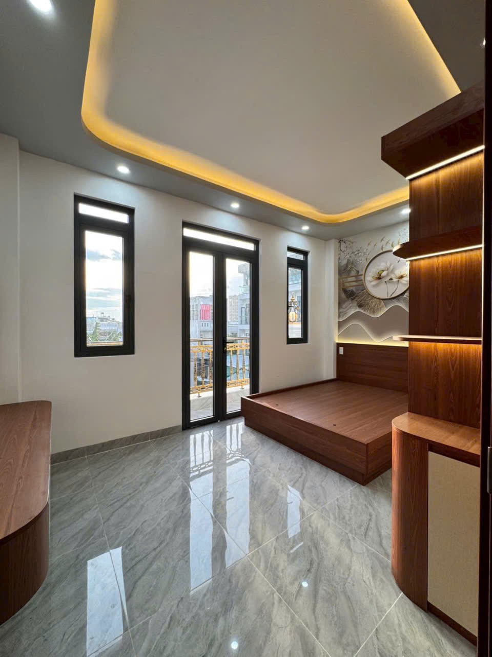 Bán nhà mới xây hẻm Bình Thành, Bình Hưng Hòa B dt 56,4m2 , 2 lầu , 5pn,5wc giá 5,9 tỷ 9