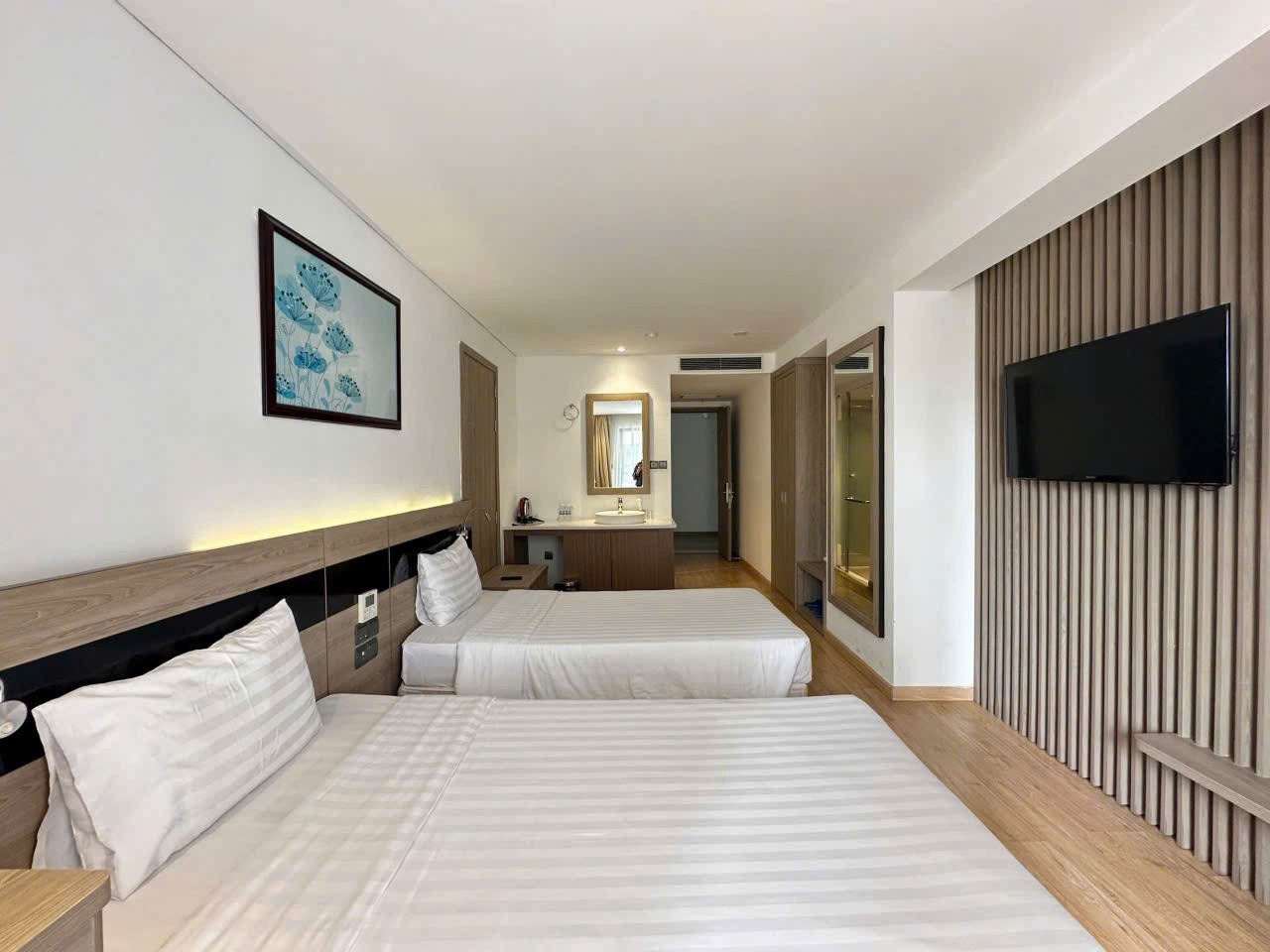 Căn Hộ Studio cho 2 người, Mường Thanh Viễn Triều, Nha Trang, giá 650k/đêm - 7 triệu/tháng 8