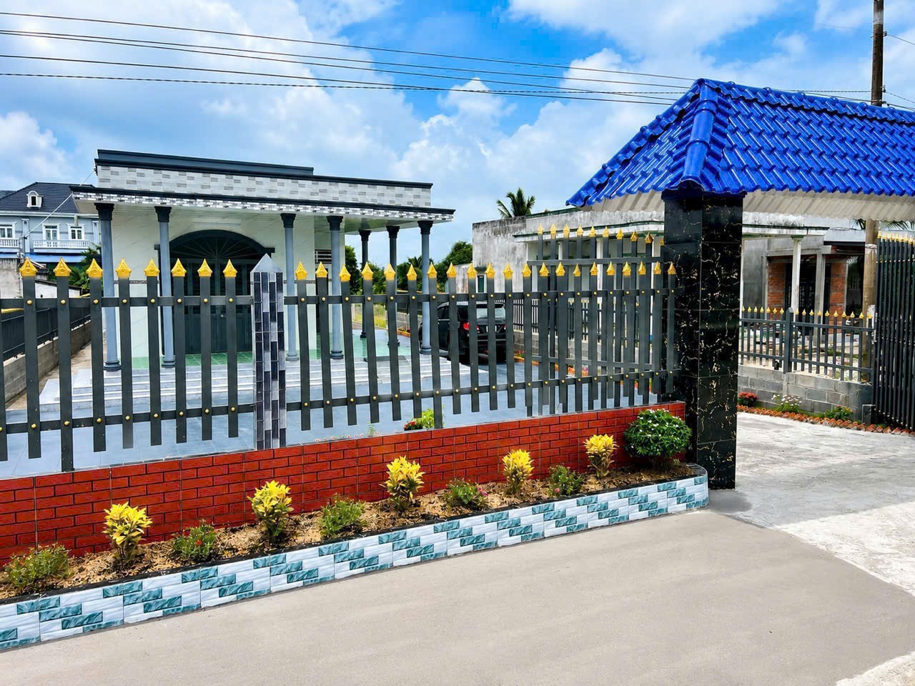 Bán nhà vườn view kênh xã Bình Đức tdt 764m2, 2pn, 1wc , chòi thủy tạ giá 2,8 tỷ 4