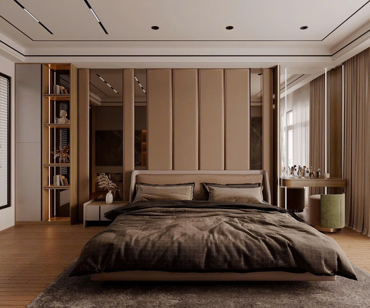 SIÊU PHẨM NHÀ ĐẸP TRUNG TÂM THẠCH BÀN – 65M² x 6 TẦNG – GARA Ô TÔ – THANG MÁY – FULL NỘI THẤT 3