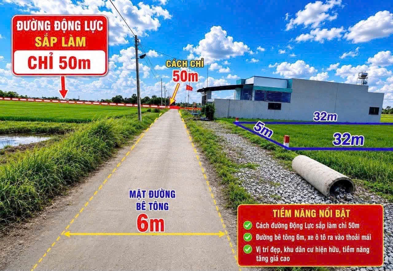 Bán 3 lô đất  đường beton 6m / Lục Viên , Đức Lập Hạ dt 160m2 full thổ giá 1,05 tỷ / lô 4