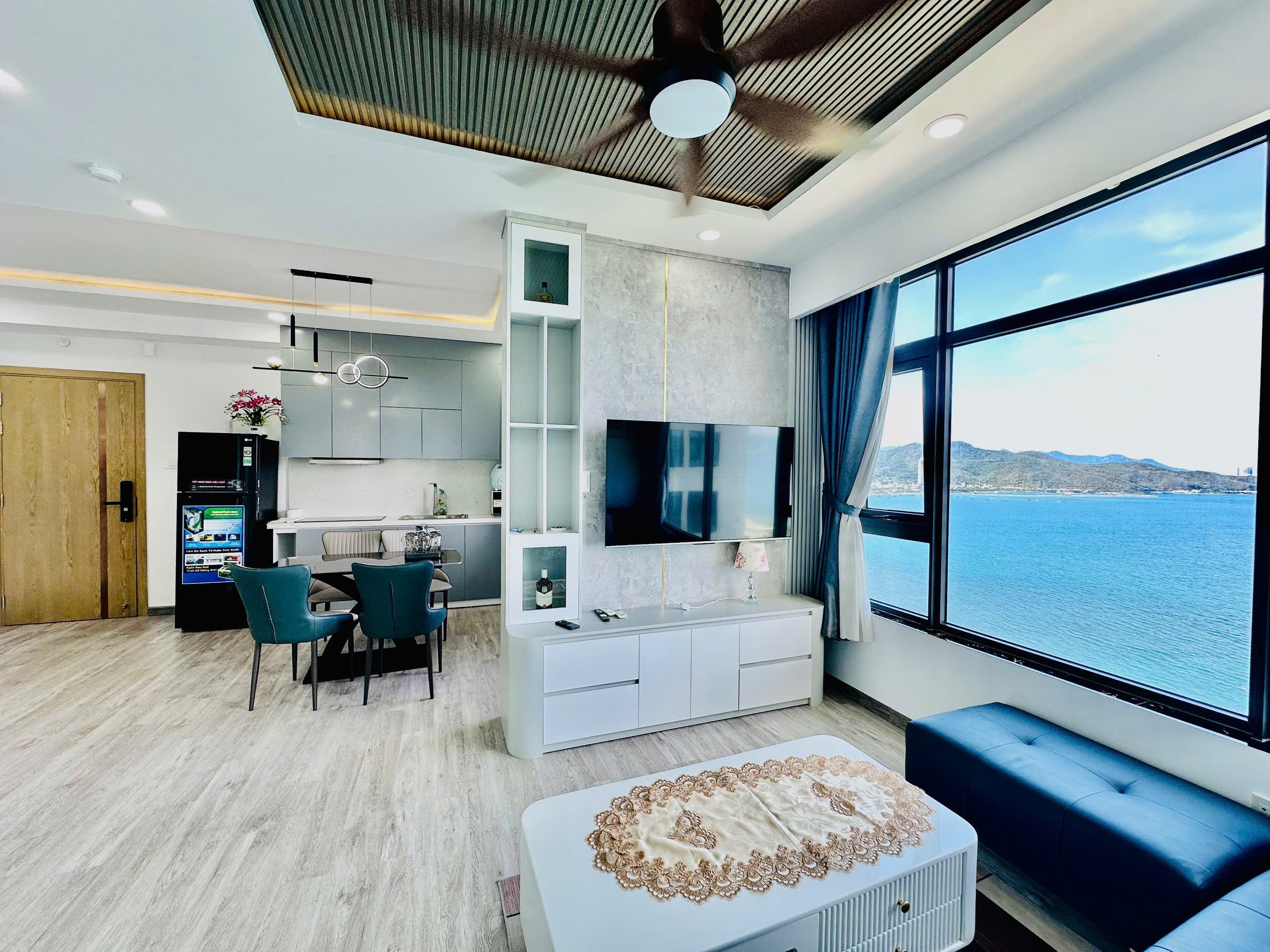 NGHỈ DƯỠNG NHA TRANG, CĂN HỘ 2 PHÒNG NGỦ VIEW BIỂN GẦN HÒN CHỒNG, GIÁ 1,2 - 1,4 TRIỆU/ĐÊM 8