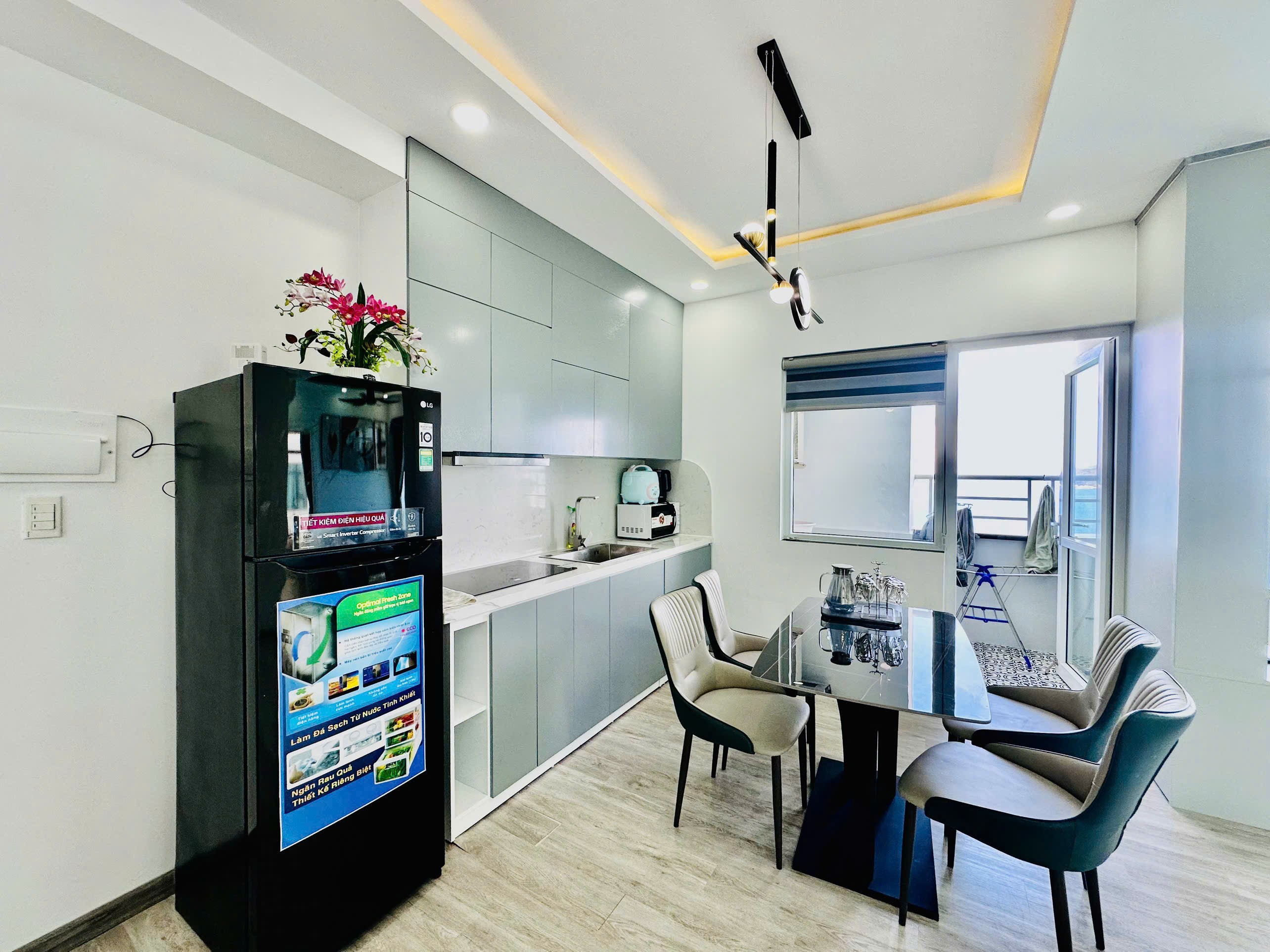 NGHỈ DƯỠNG NHA TRANG, CĂN HỘ 2 PHÒNG NGỦ VIEW BIỂN GẦN HÒN CHỒNG, GIÁ 1,2 - 1,4 TRIỆU/ĐÊM 12