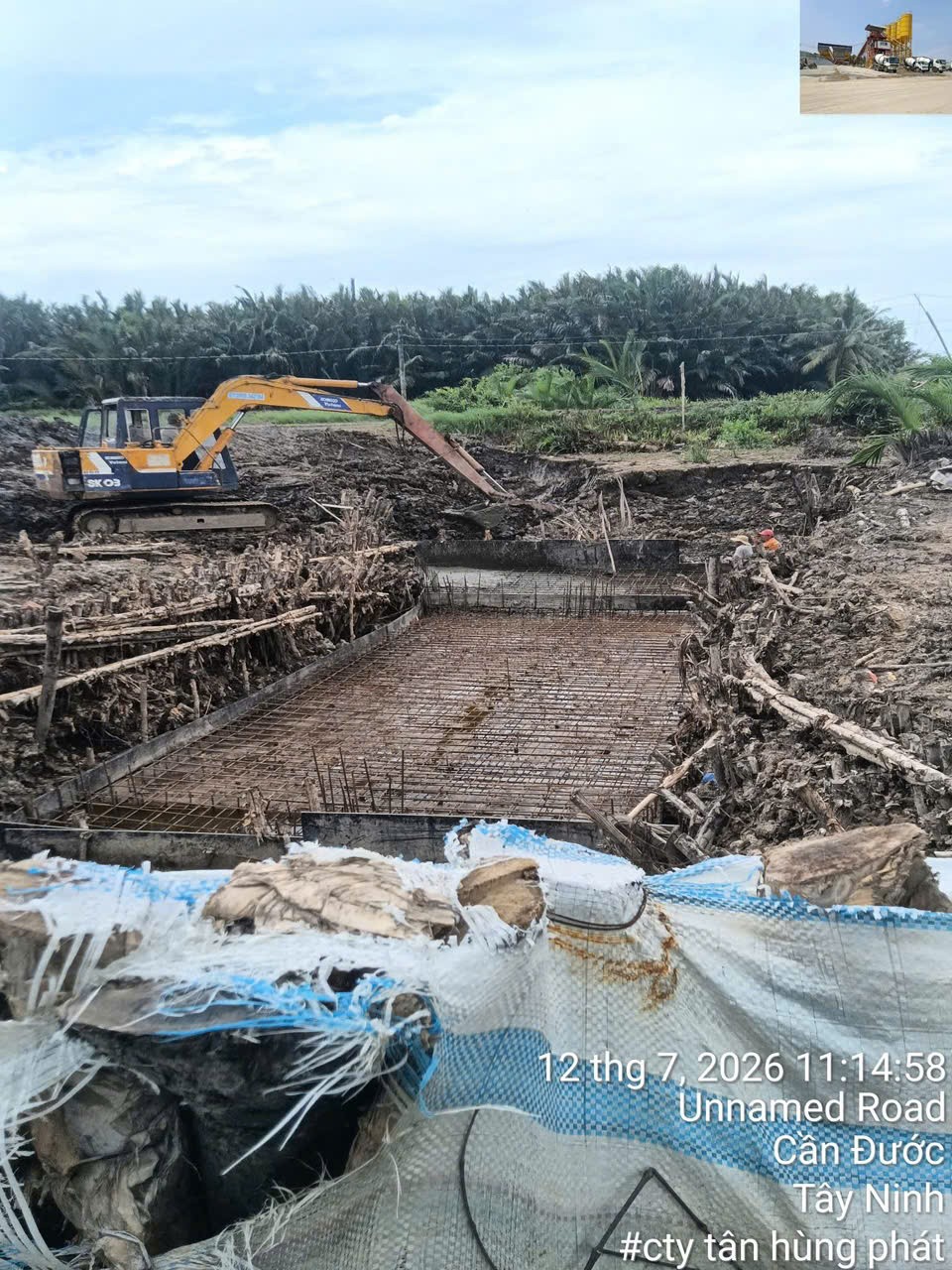 Đất thổ 609m2 mt đường xe hơi view sông Vàm Cỏ giá rẻ 700tr 3