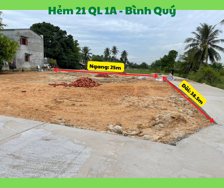 Cần bán Đất Thị trấn Phước Dân, Ninh Phước, Diện tích 693m²