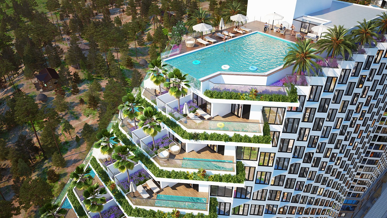 Cần bán Căn hộ chung cư dự án Apec Mandala Wyndham Bình Thuận, Diện tích 34m², Giá 700 Triệu 3