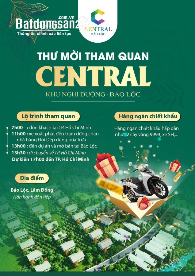 Cùng Central Bảo Lộc đón đầu đà tăng trưởng trong tương lai 5