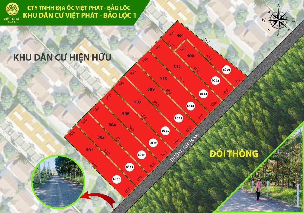 Cần bán Đất nền dự án đường Lê Thị Riêng, Xã Lộc Châu, Diện tích 500m², Giá 5,6 Triệu/m² 6