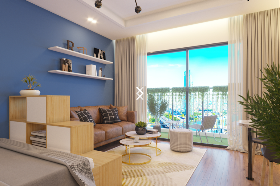 Cần bán Căn hộ chung cư dự án Vina2 Panorama Quy Nhơn, Diện tích 47m², Giá chỉ từ 1 tỷ đ 3