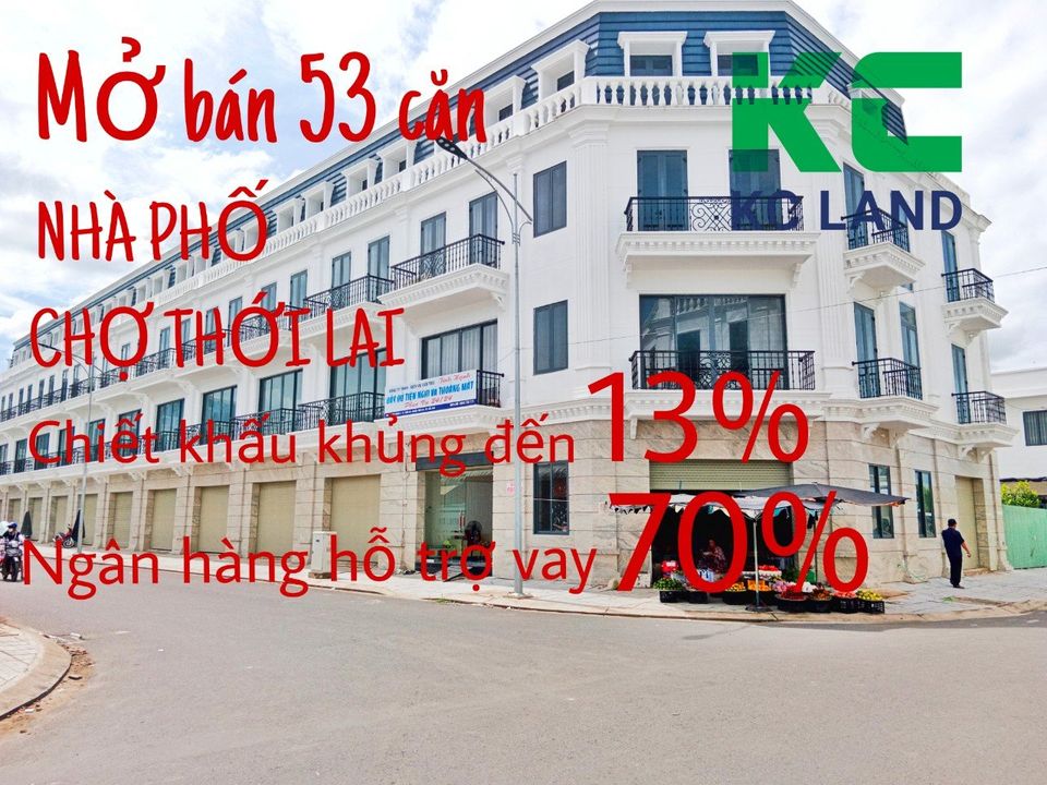 SHOPHOUSE CHỢ THỚI LAI - NHÀ PHỐ THỚI LAI CẦN THƠ 5