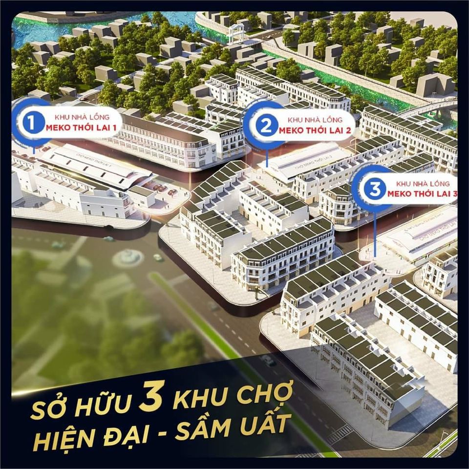 SHOPHOUSE CHỢ THỚI LAI - NHÀ PHỐ THỚI LAI CẦN THƠ 10