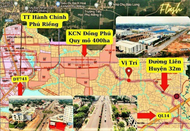 Cần bán Đất đường Quốc lộ 14, Xã Thuận Lợi, Diện tích 250m², Giá 830 Triệu
