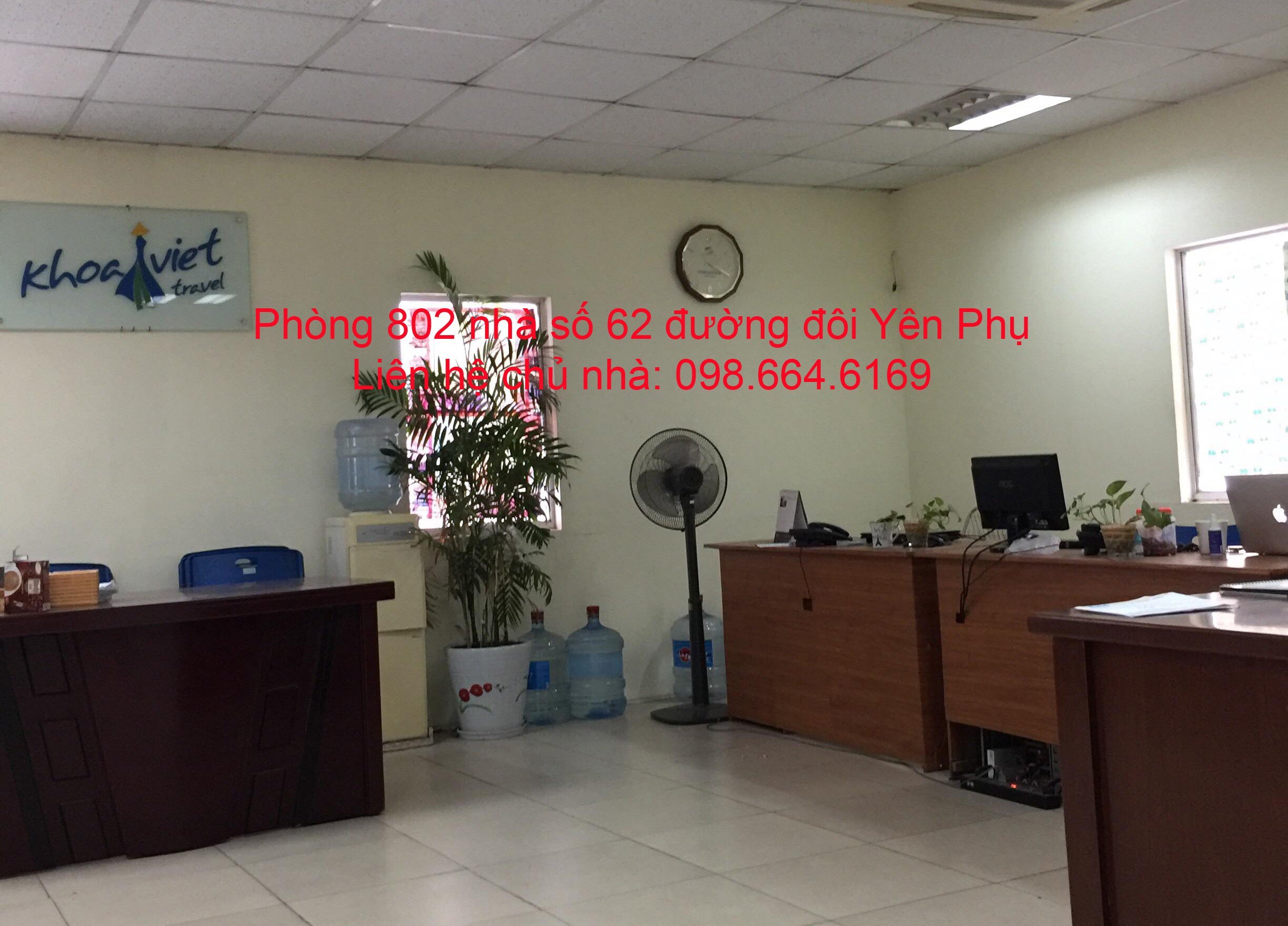 Cho thuê Văn phòng đường Yên Phụ, Phường Nguyễn Trung Trực, Diện tích 80m², Giá Rẻ 4