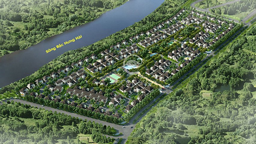 Biệt thự Vườn Tùng ecopark 324m nhà thô vị trí đẹp 3