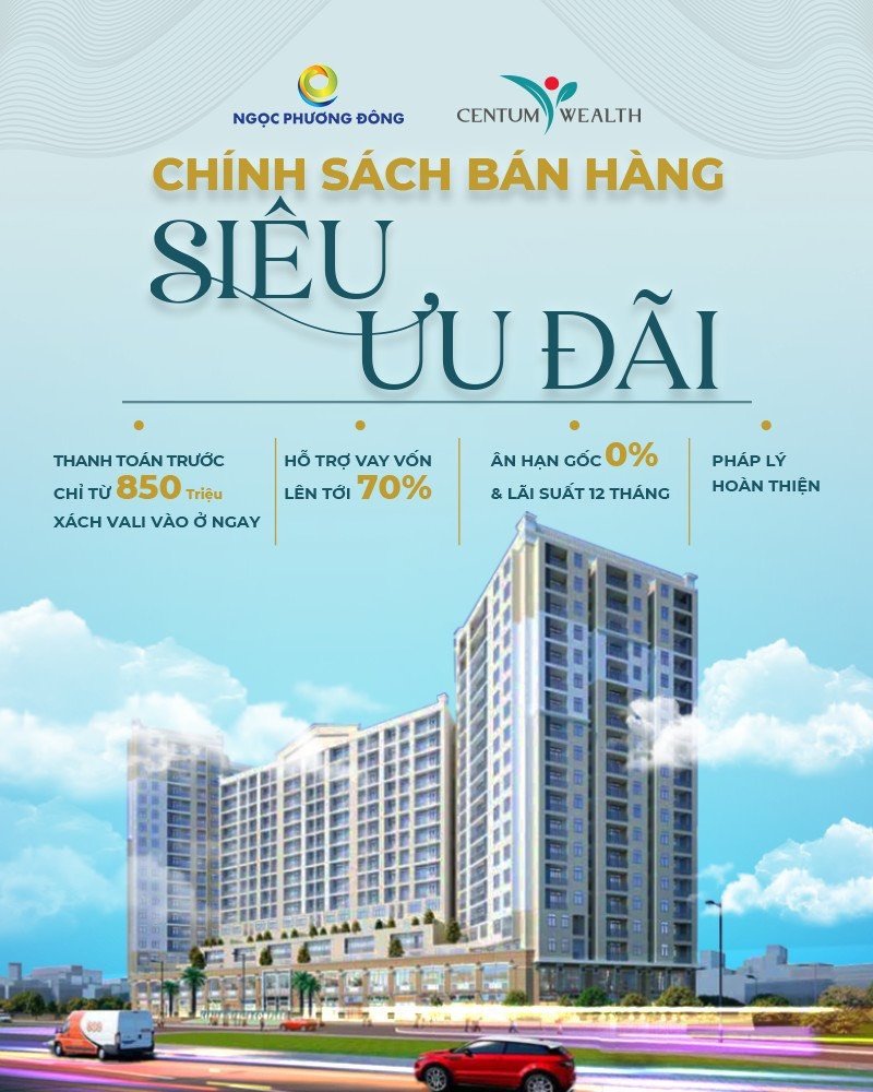 Cần bán Căn hộ chung cư dự án Chung Cư Centum Wealth, Diện tích 54m², Giá 2,7 Tỷ