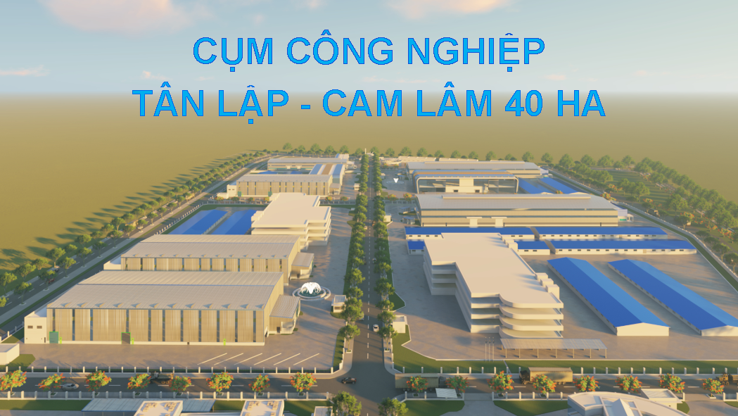 Bán 38 lô đất Full Thổ nằm liền kề Cụm Công Nghiệp Tân Lập Cam Lâm giá chỉ hơn 10tr/m2