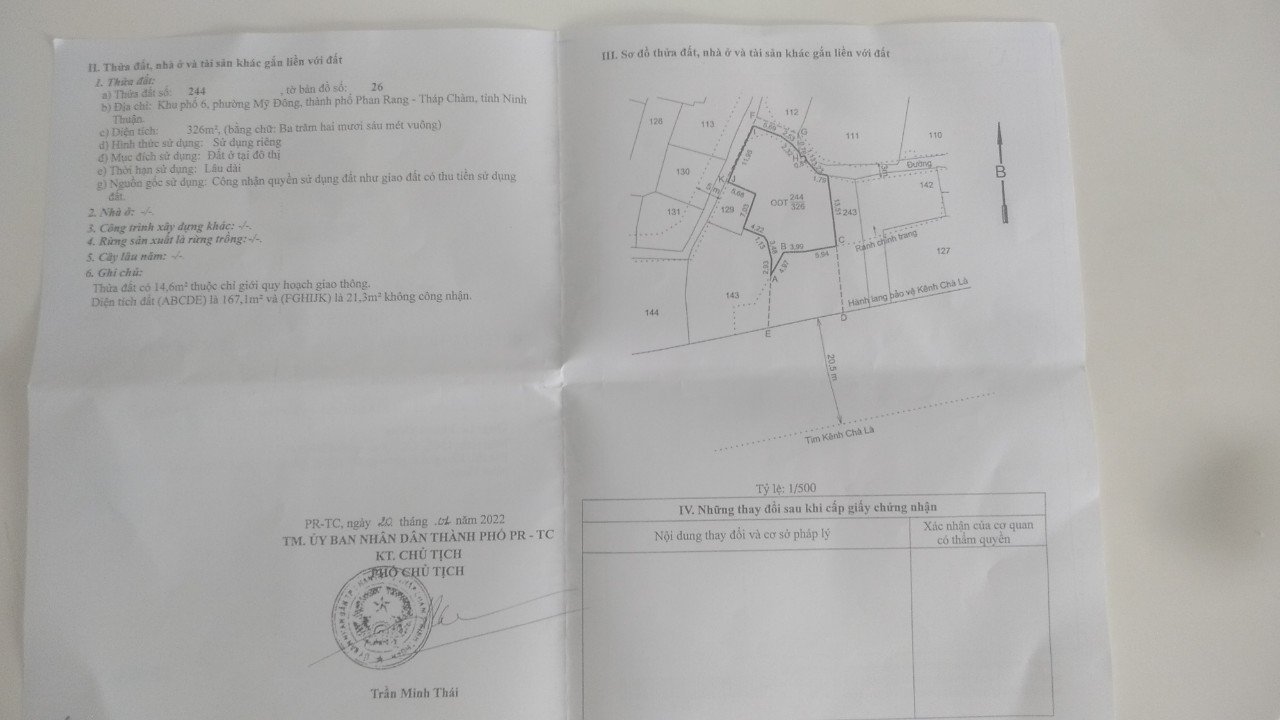 Cần bán Đất Thị trấn Phước Dân, Ninh Phước, Diện tích 693m² 12