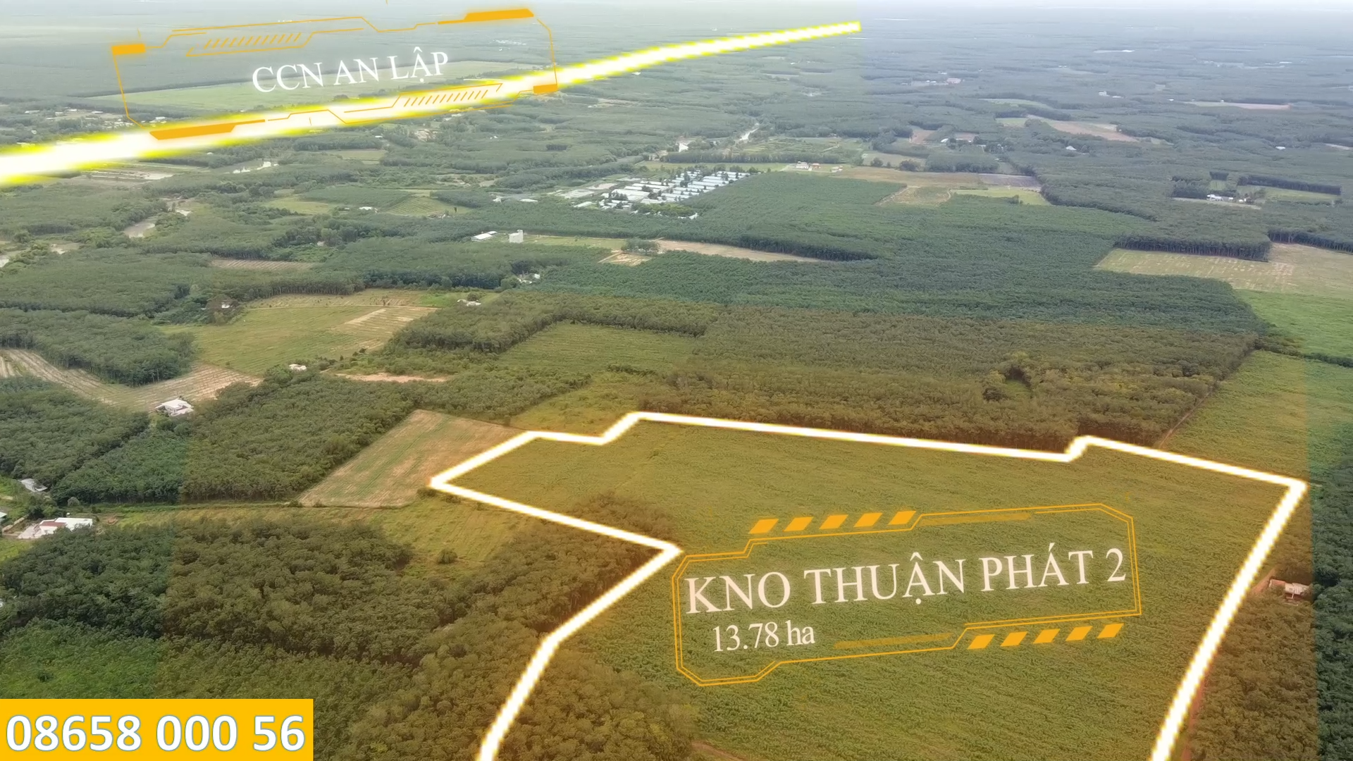 Bán 13,78 HA quy hoạch thành khu nhà ở Thuận Phát 2 Xã Long Nguyên huyện Bàu Bàng tỉnh Bình Dương 2