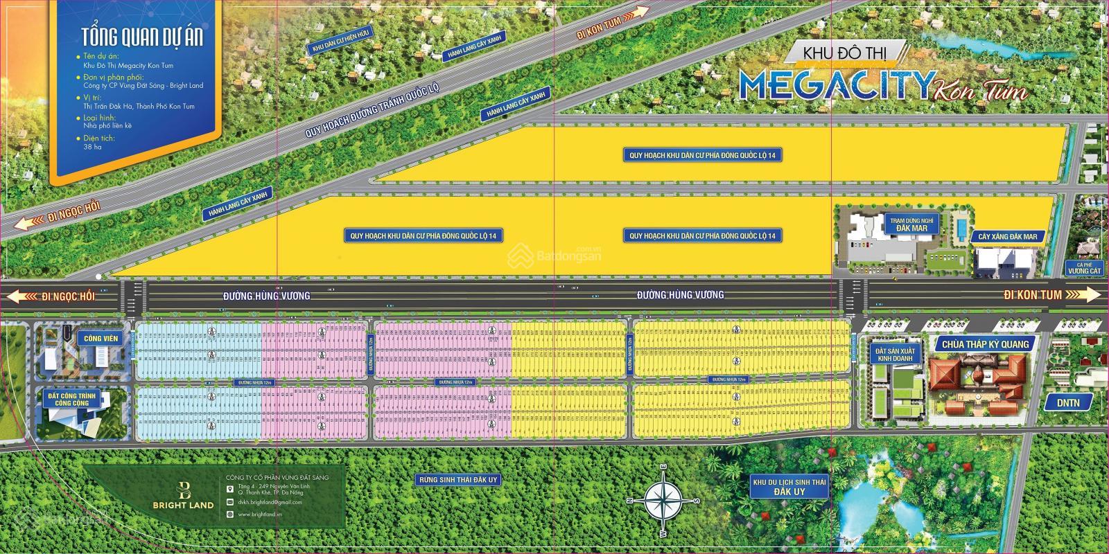 Cần bán Đất nền dự án đường Quốc Lộ 14E, Thị trấn Đắk Hà, Diện tích 180m², Giá Thương lượng 3