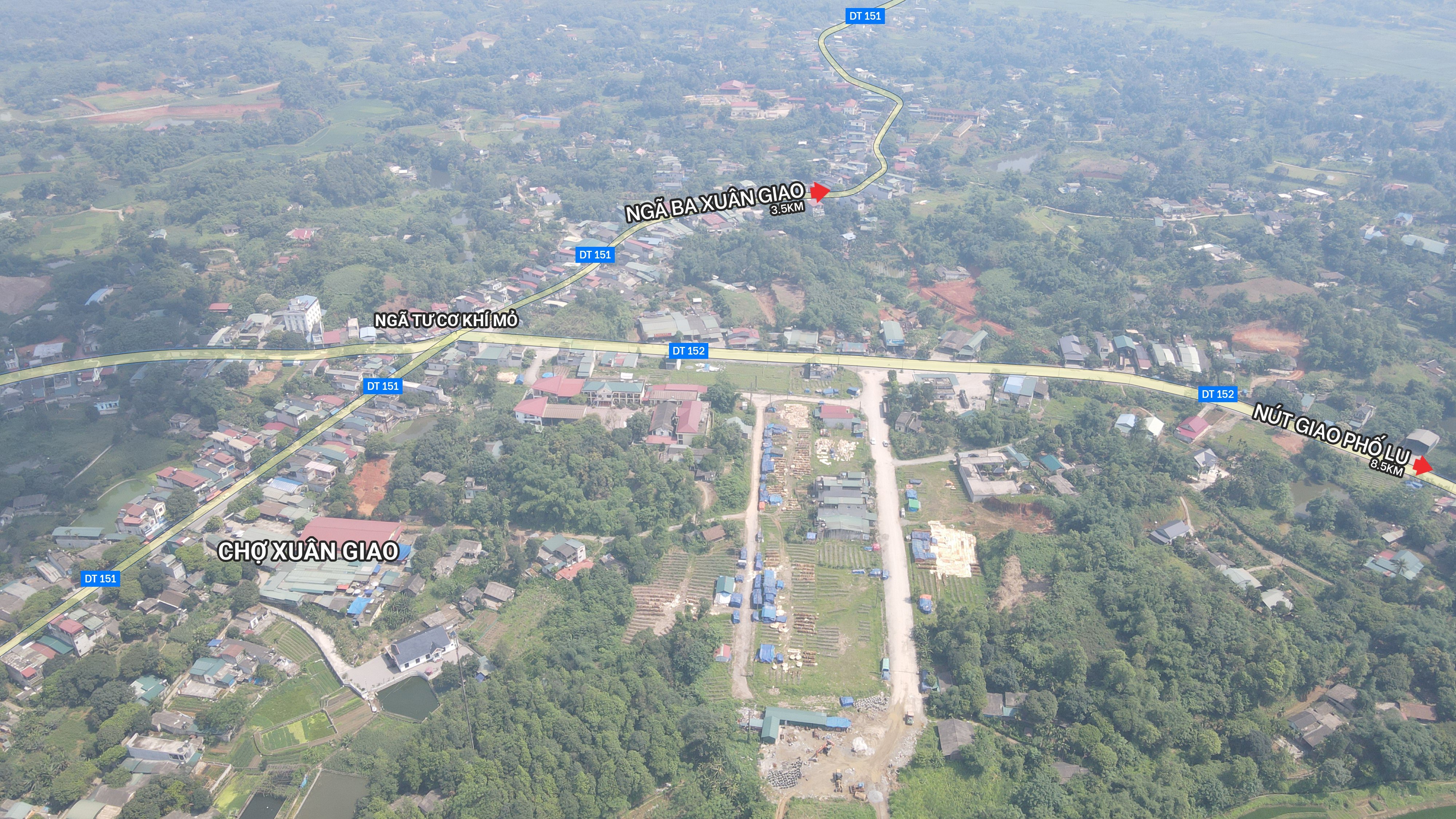 Cần bán Đất đường gần tỉnh lộ 152 , Xã Xuân Giao, Diện tích 100m², Giá Thương lượng 2