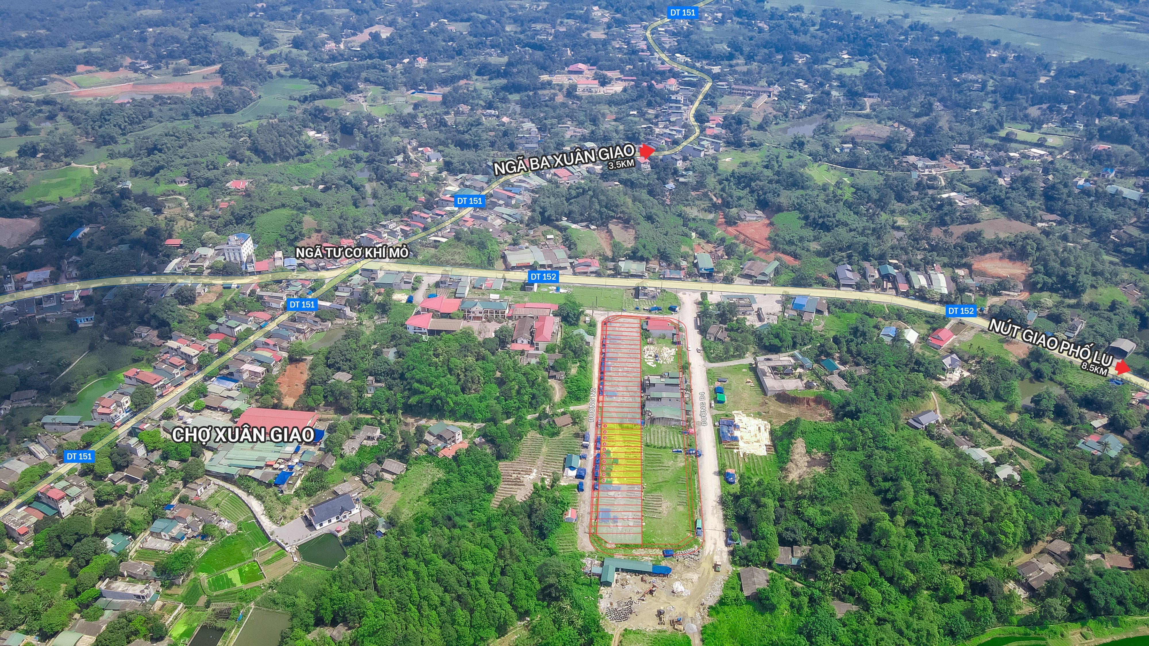 Cần bán Đất đường gần tỉnh lộ 152 , Xã Xuân Giao, Diện tích 100m², Giá Thương lượng 6