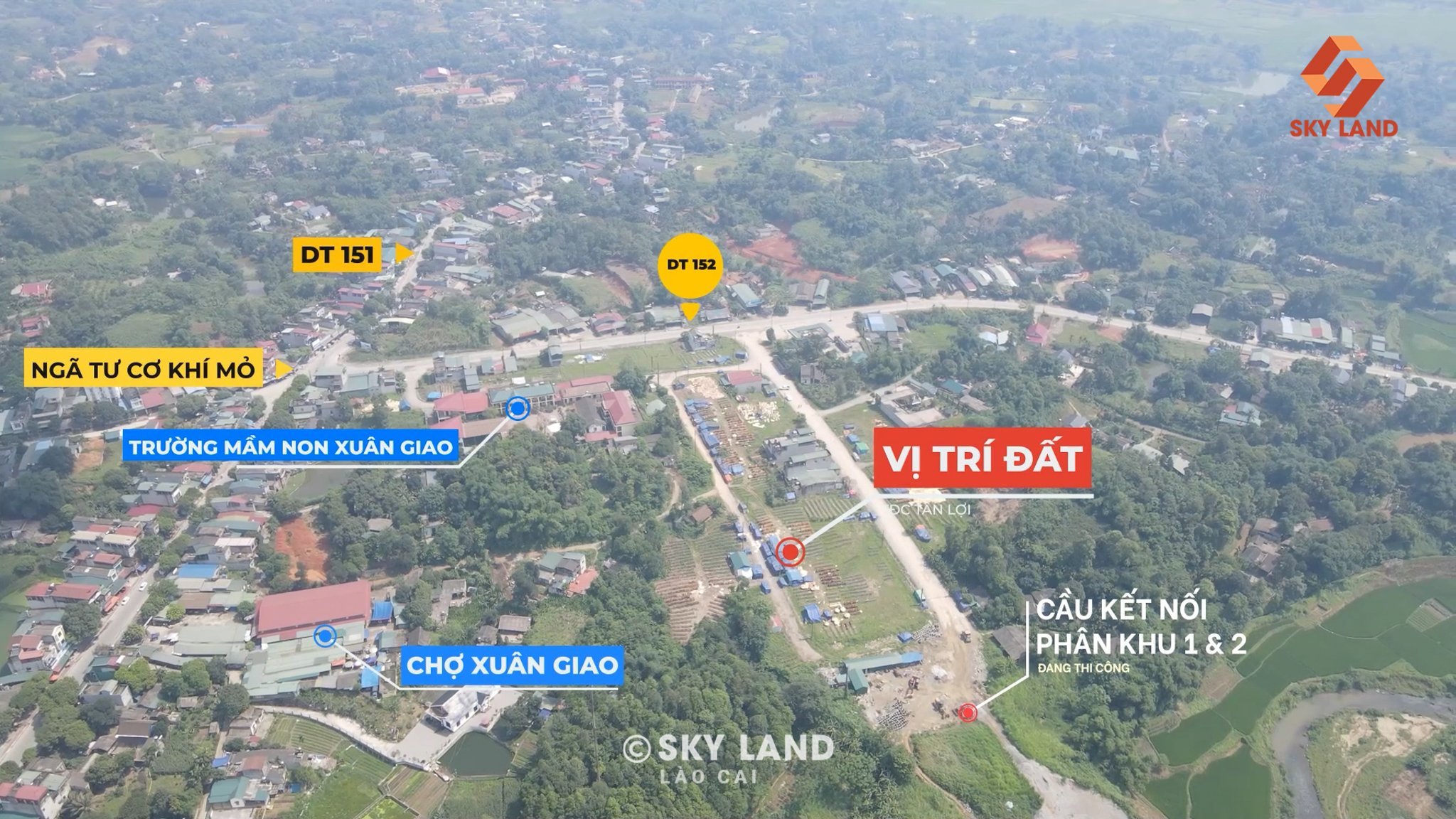 Cần bán Đất đường gần tỉnh lộ 152 , Xã Xuân Giao, Diện tích 100m², Giá Thương lượng 5