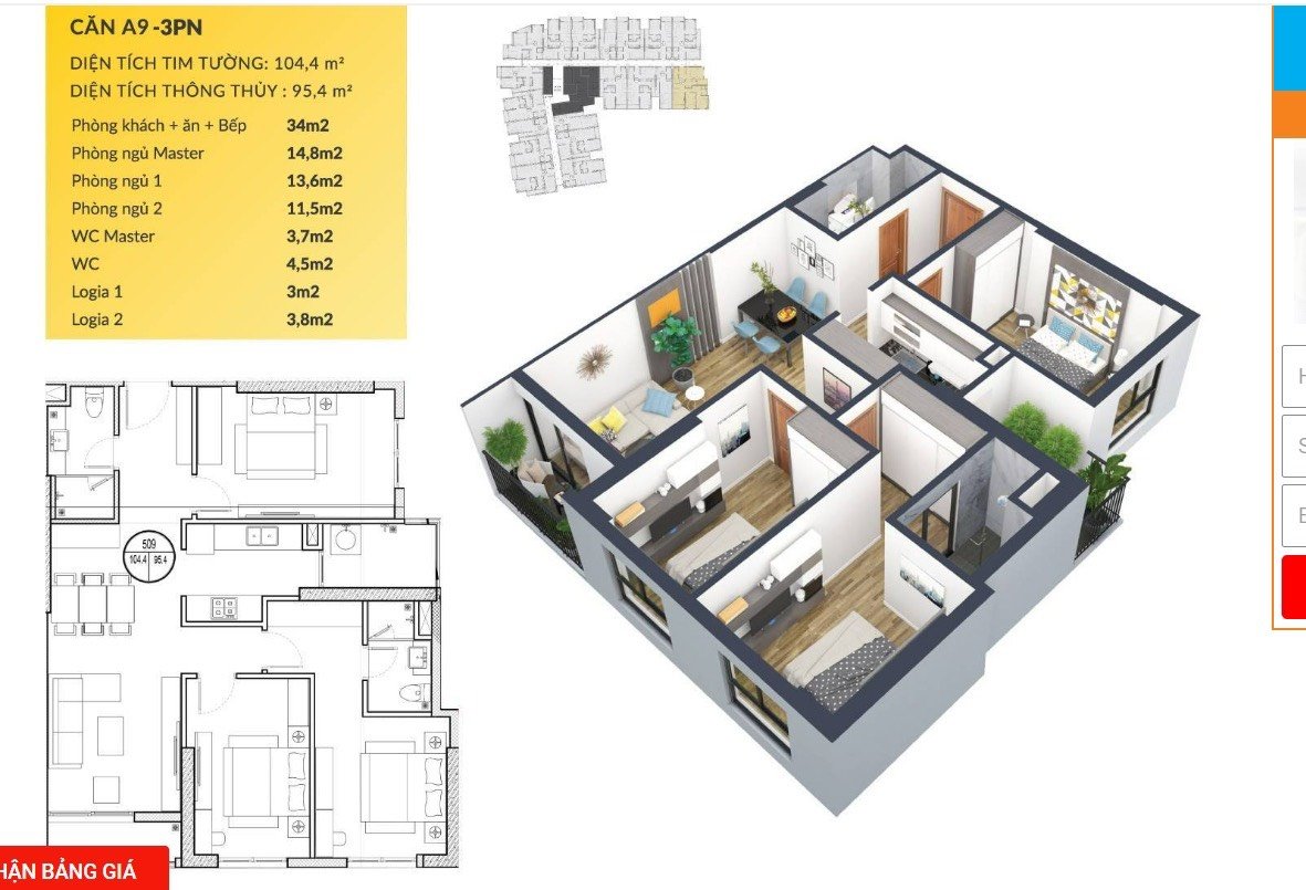 Cần bán Căn hộ chung cư dự án Chung cư Green Pearl Bắc Ninh, Diện tích 73m², Giá Thương lượng 4