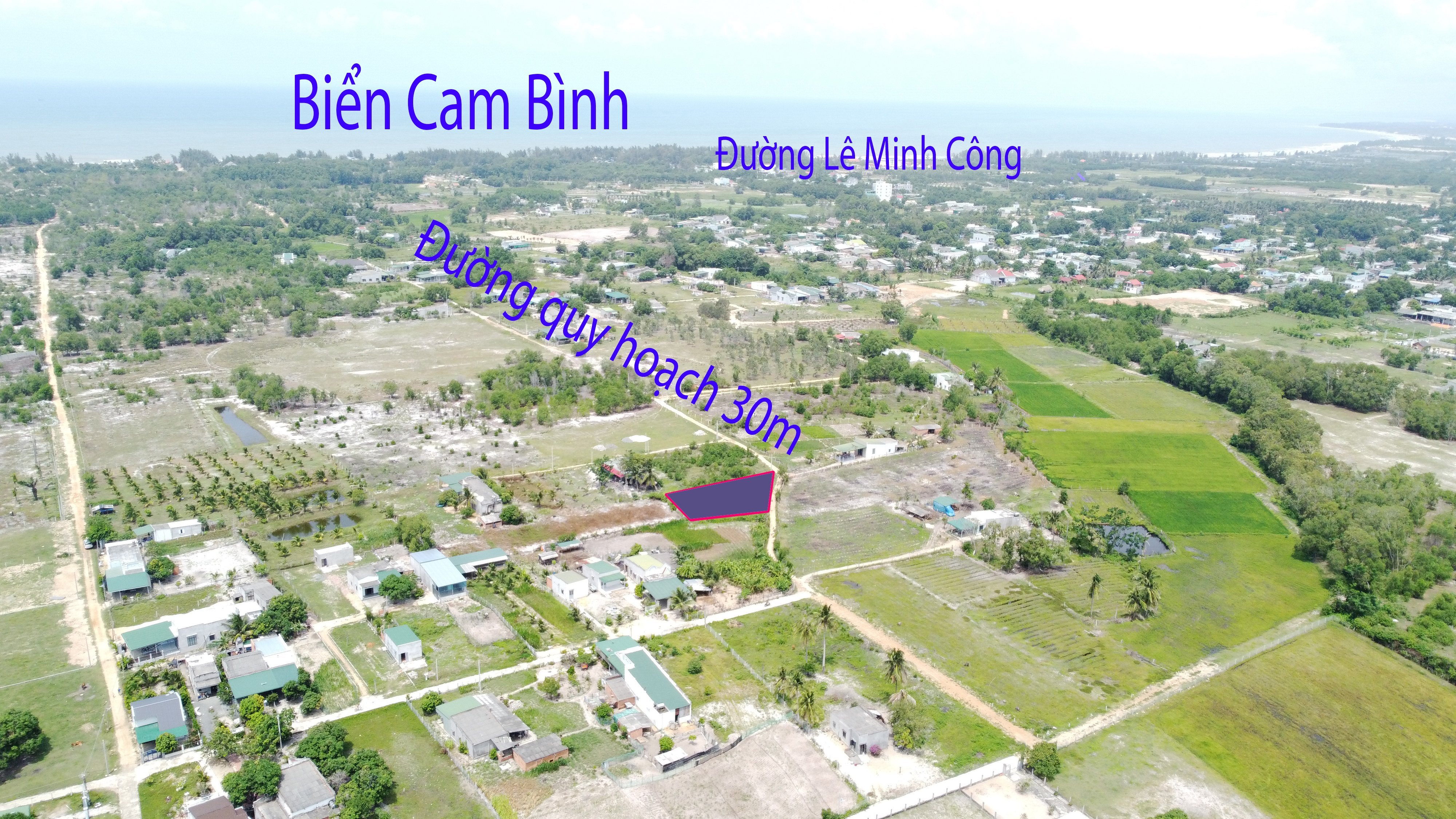 Cần bán Đất đường Lê Minh Công, Xã Tân Phước, Diện tích 816m², Giá 4.Tỷ 3