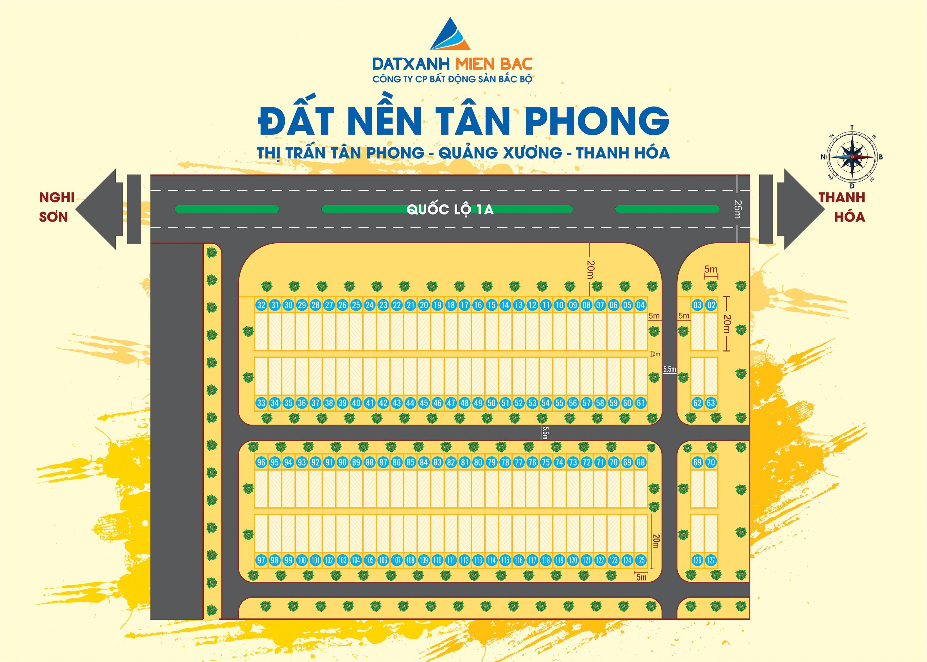 Cần bán Đất nền tại Tân Phong, Xã Quảng Phong, Diện tích 120m², Giá 11 Triệu/m² 1