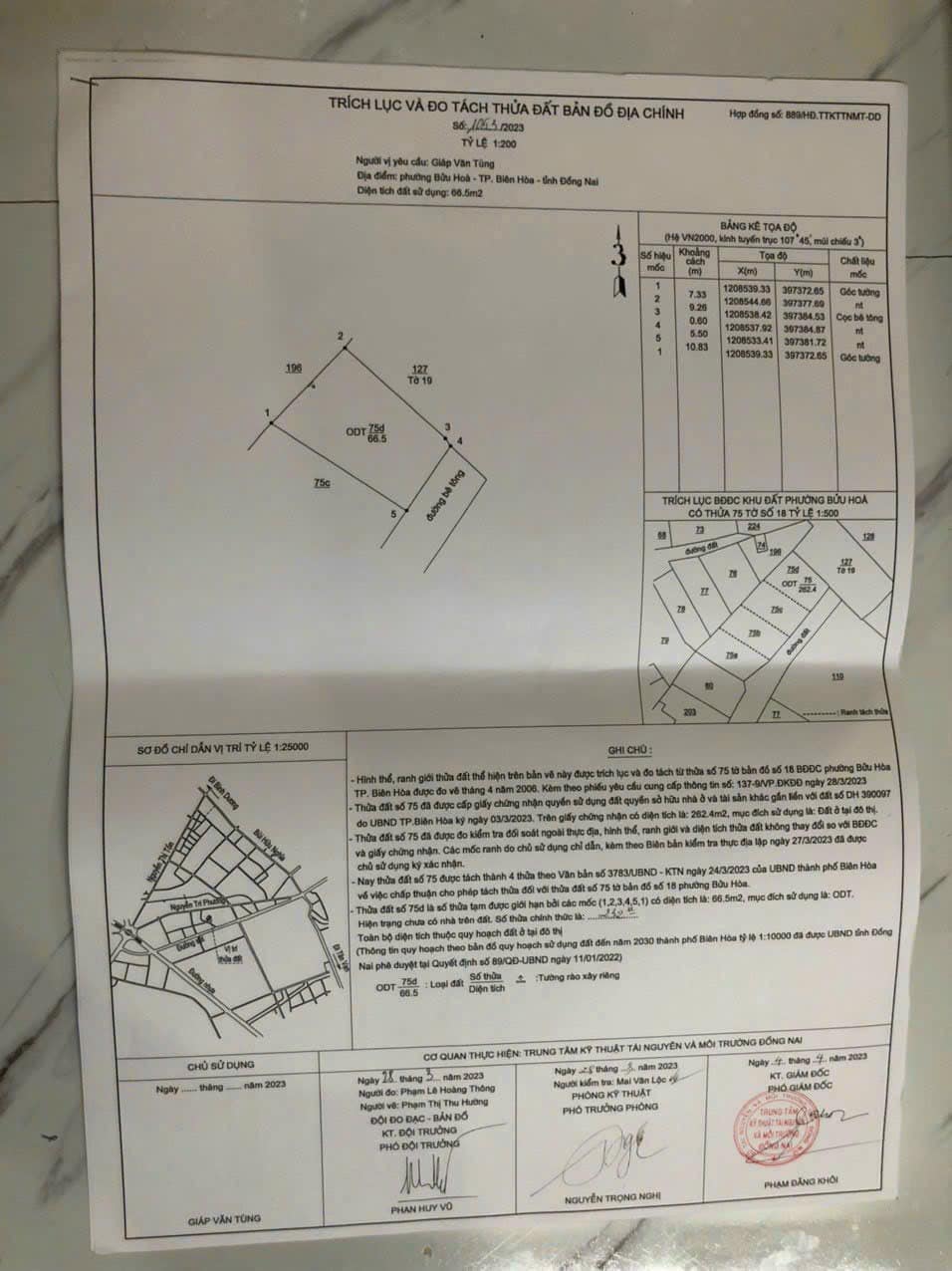 Đất đẹp p.Bửu HÒa sổ riêng thổ cư đường xe hơi 4m đất ngang 5,5 xây nhà bao đẹp chỉ 1ty799 2